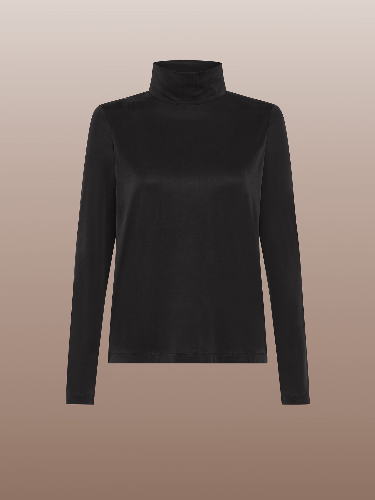 Cupro Turtleneck Wom Shirty