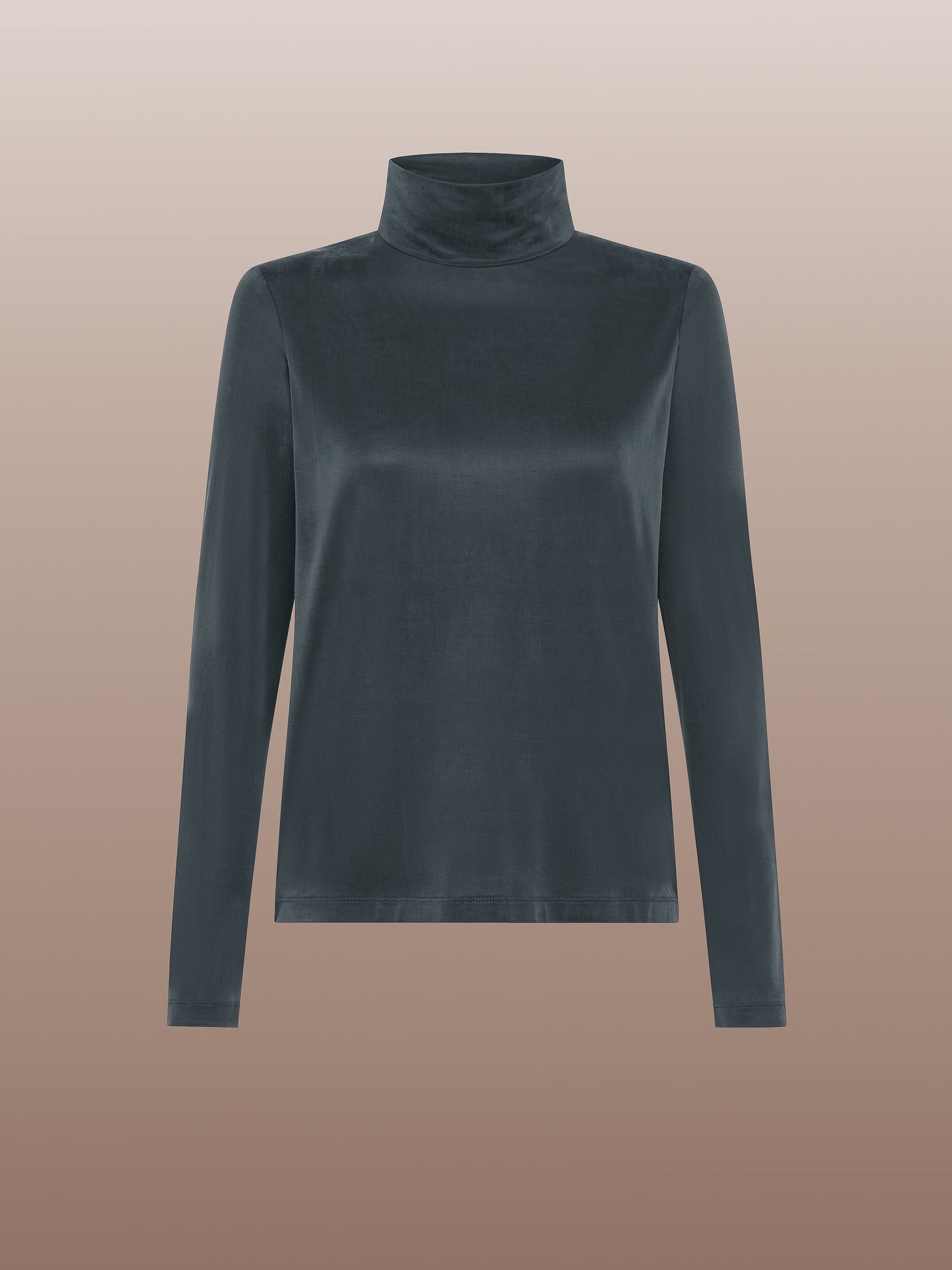 Cupro Turtleneck Wom Shirty