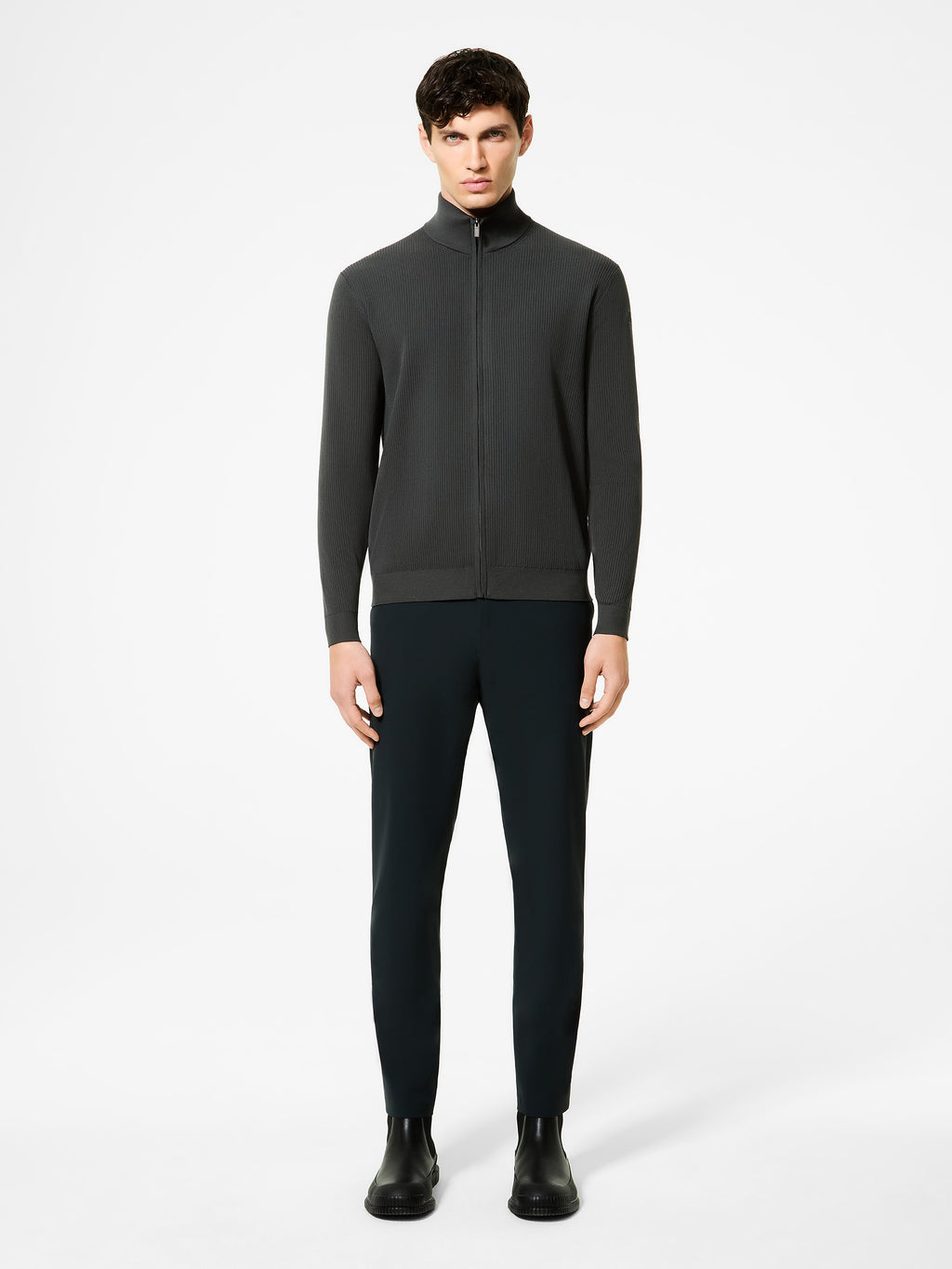 Amos Perlupin Full Zip Knit - RRD Roberto Ricci Designs - Official Online Store