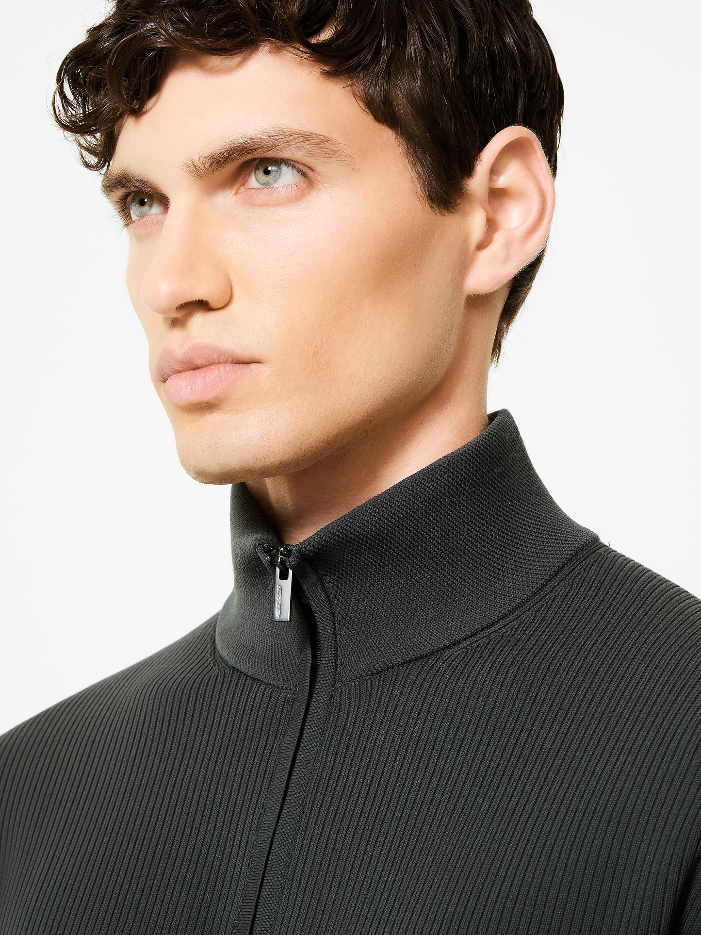 Amos Perlupin Full Zip Knit