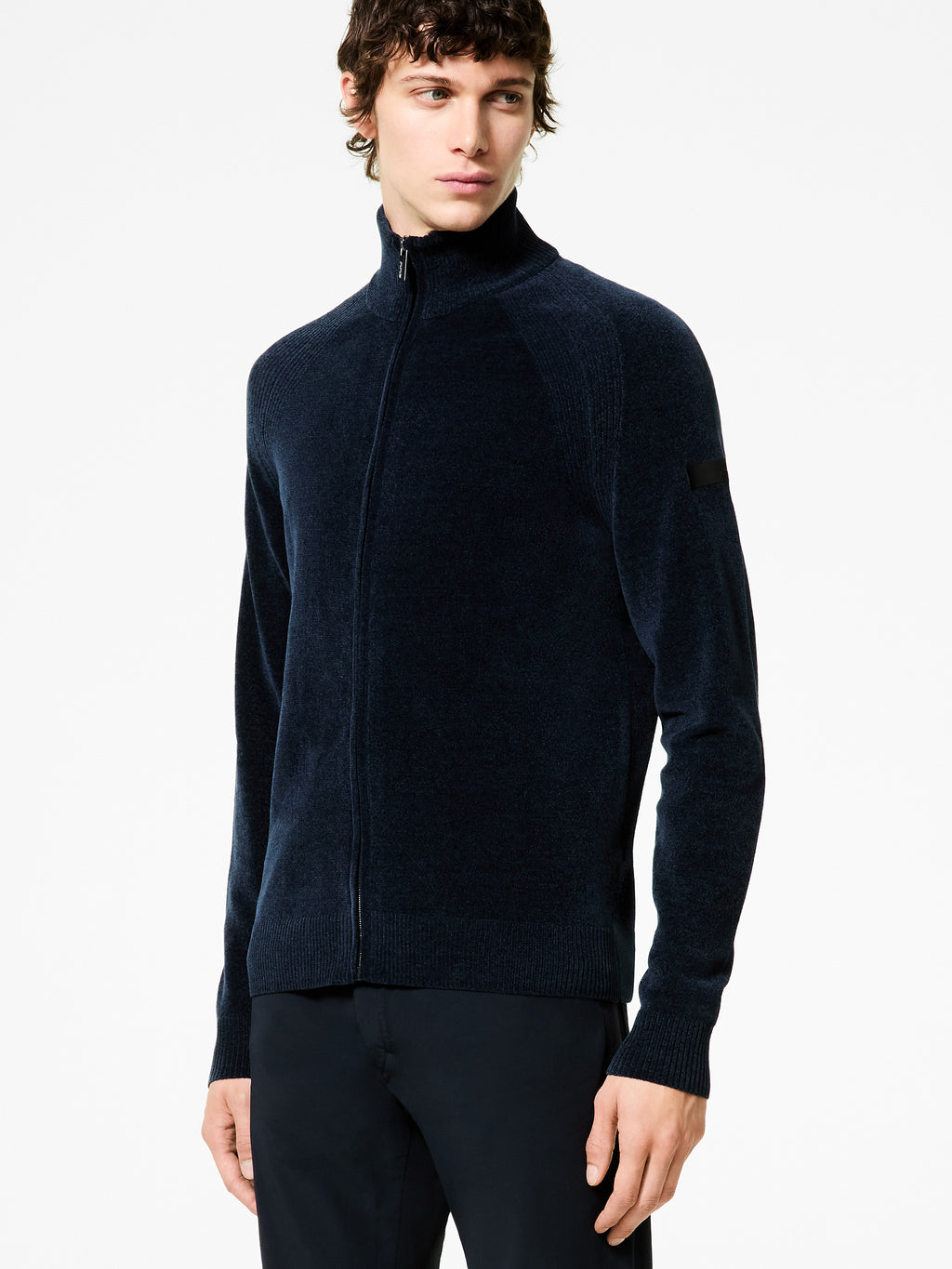 Velvet Full Zip Knit - RRD Roberto Ricci Designs - Official Online Store