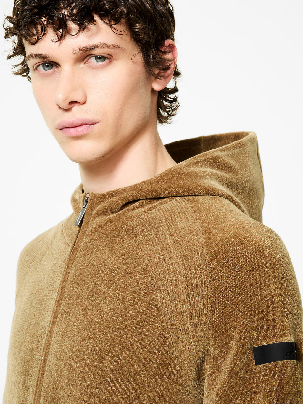 Velvet Hood Zip Knit - RRD Roberto Ricci Designs - Official Online Store