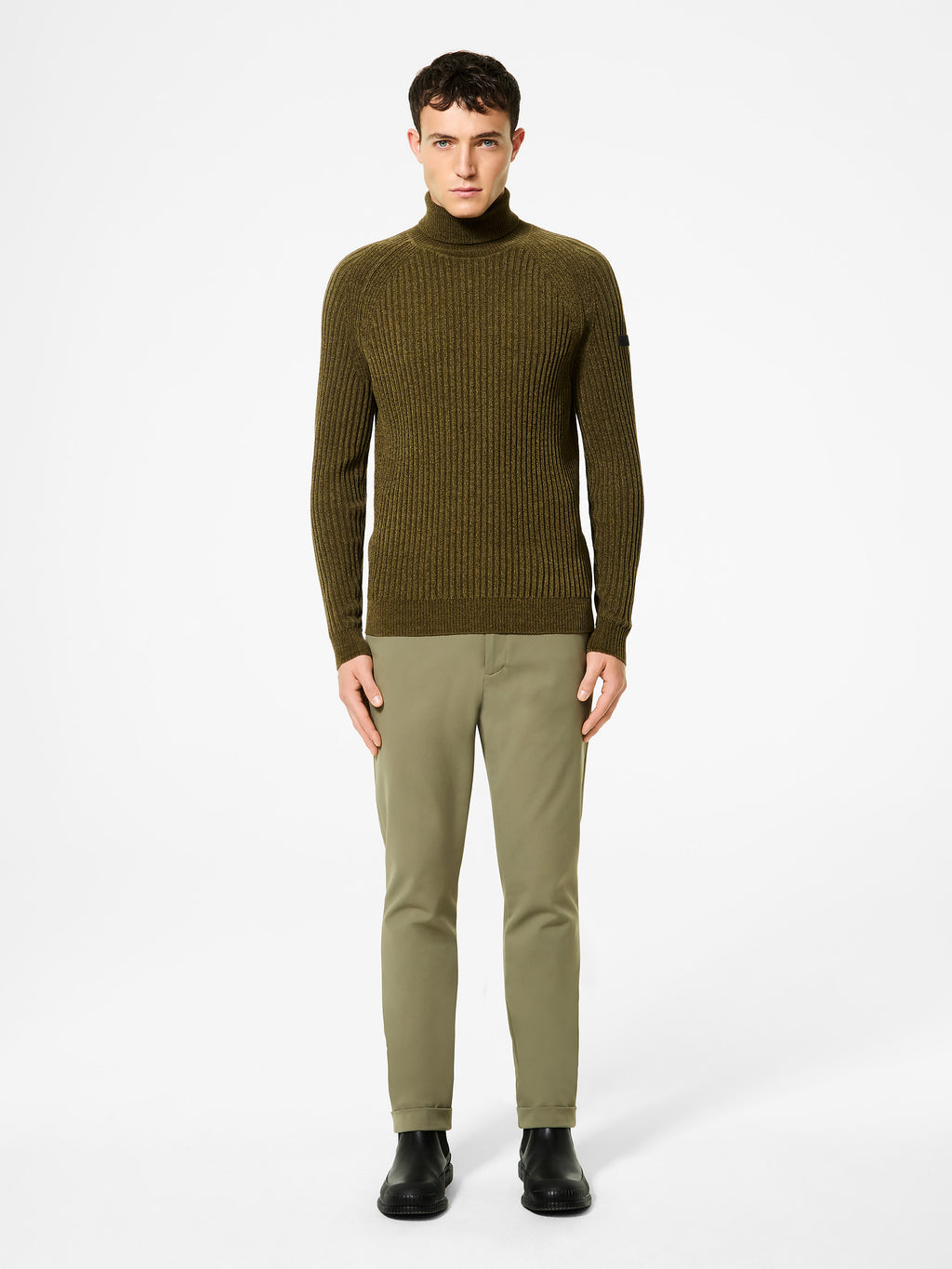 Velvet Rave Turtleneck Knit - RRD Roberto Ricci Designs - Official Online Store