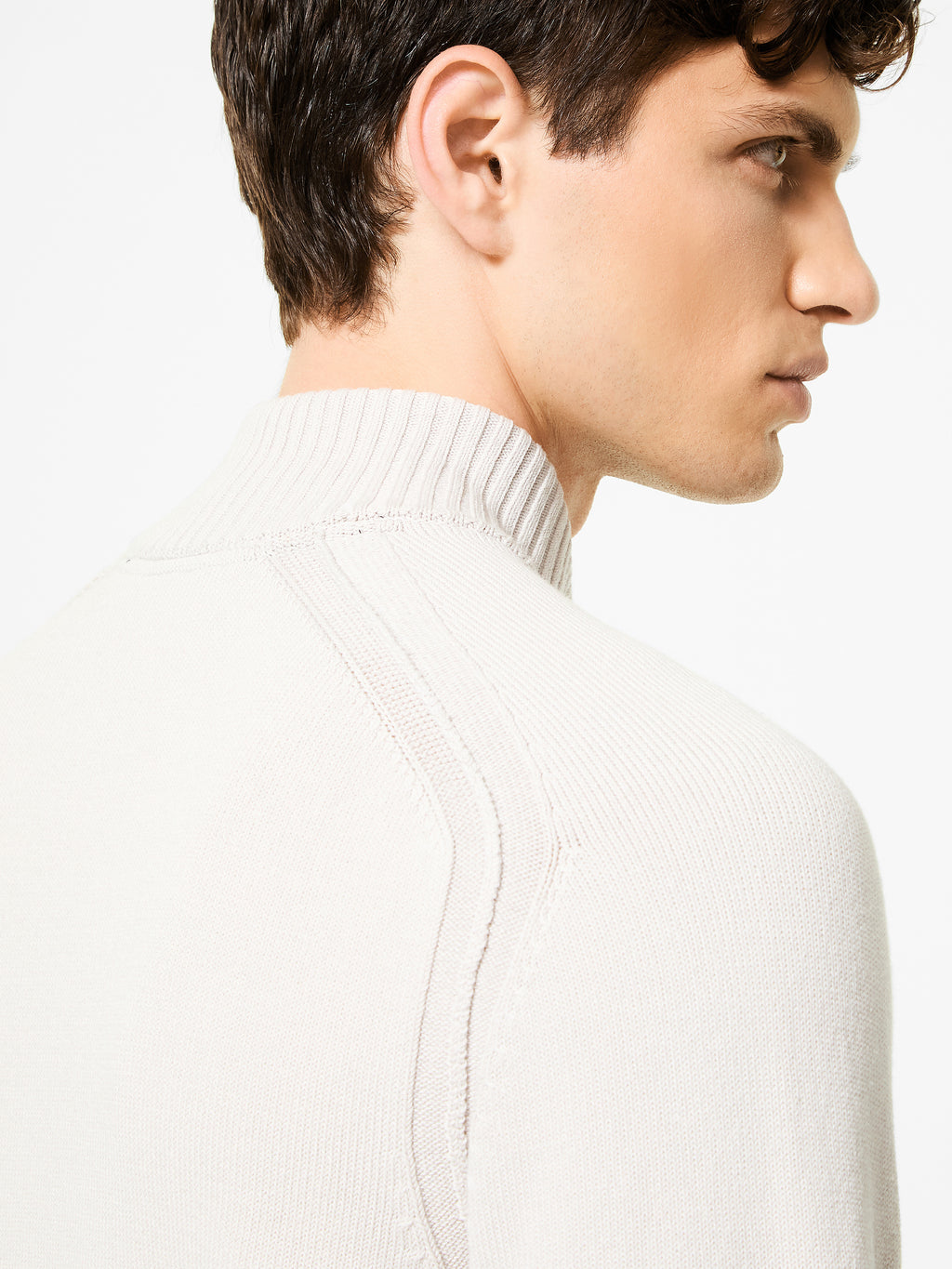 Cotton Plain Full Zip Knit - RRD Roberto Ricci Designs - Official Online Store