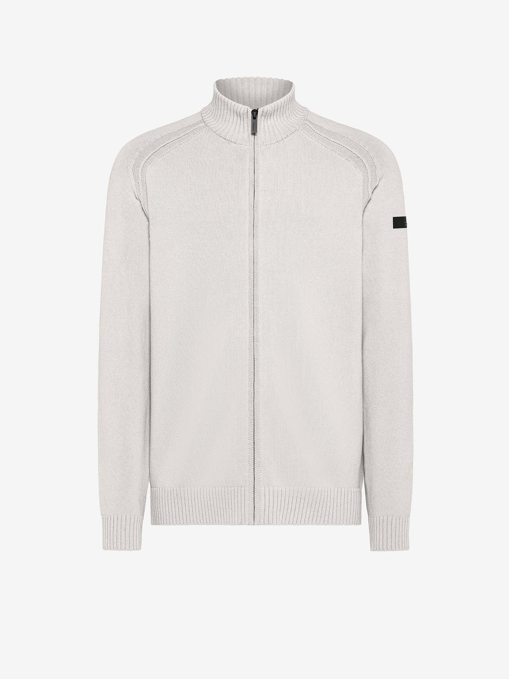 Cotton Plain Full Zip Knit - RRD Roberto Ricci Designs - Official Online Store