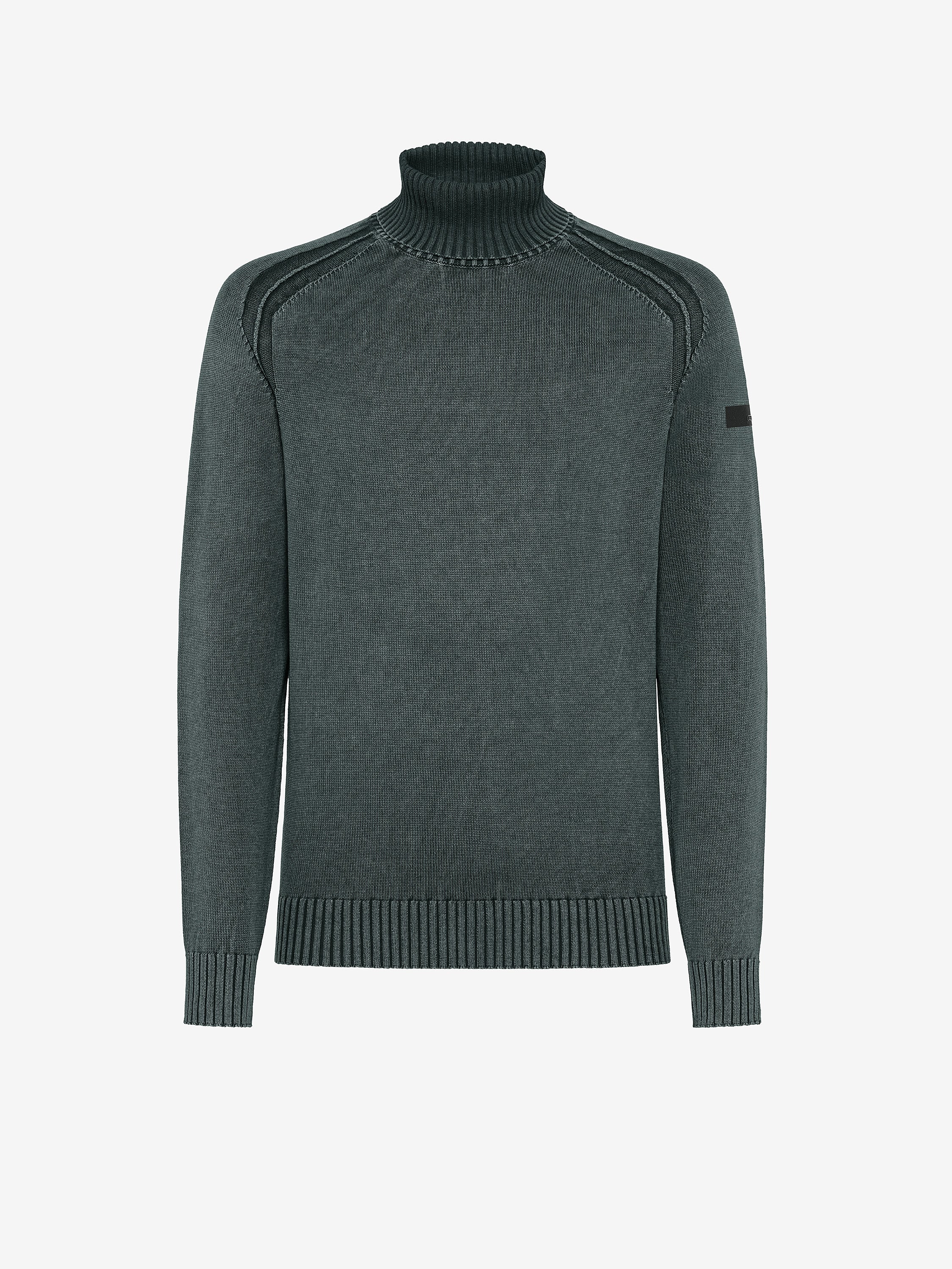 Cotton Techno Wash Turtleneck Knit - RRD Roberto Ricci Designs - Official Online Store