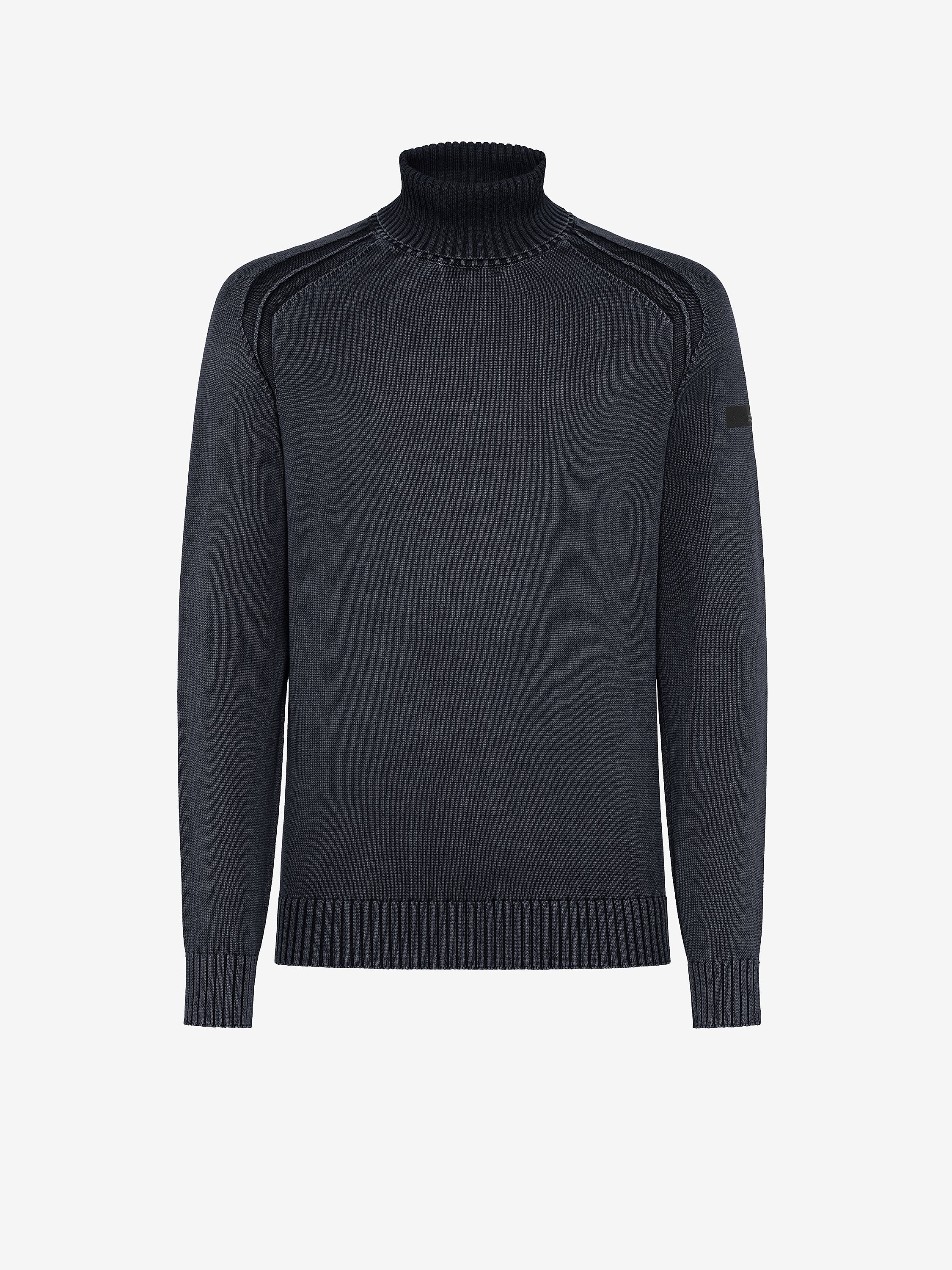 Cotton Techno Wash Turtleneck Knit - RRD Roberto Ricci Designs - Official Online Store