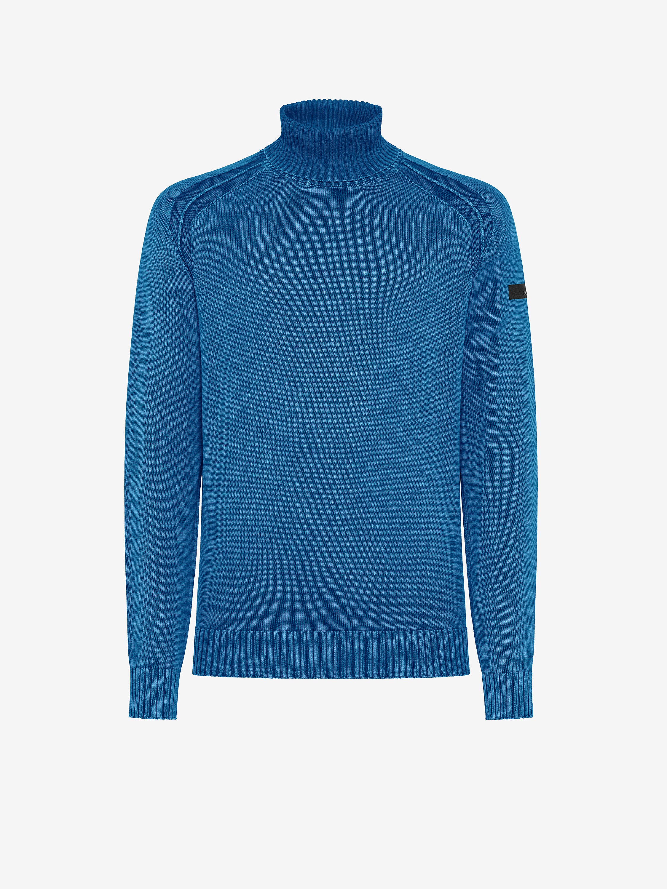 Cotton Techno Wash Turtleneck Knit - RRD Roberto Ricci Designs - Official Online Store
