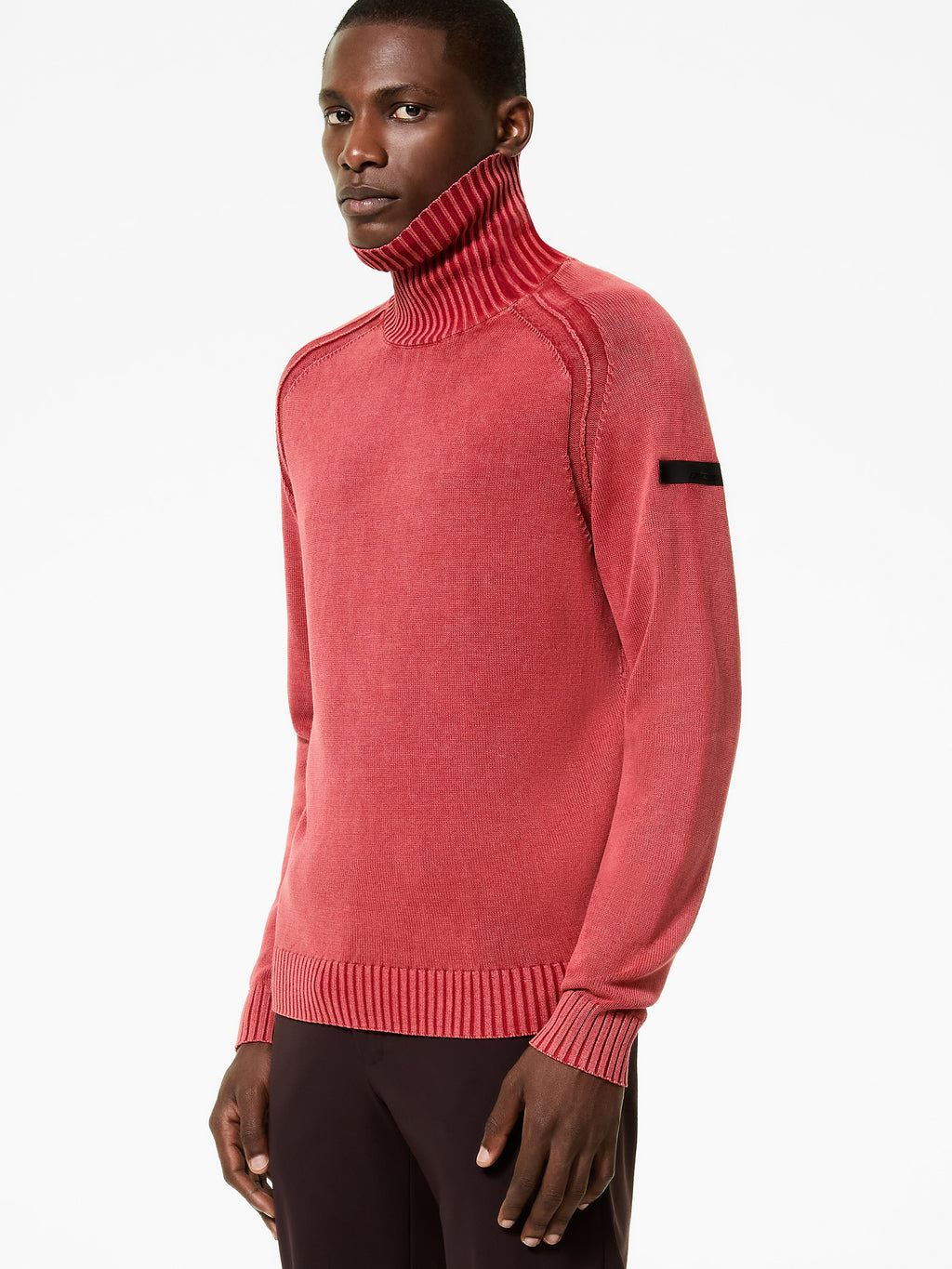 Cotton Techno Wash Turtleneck Knit - RRD Roberto Ricci Designs - Official Online Store
