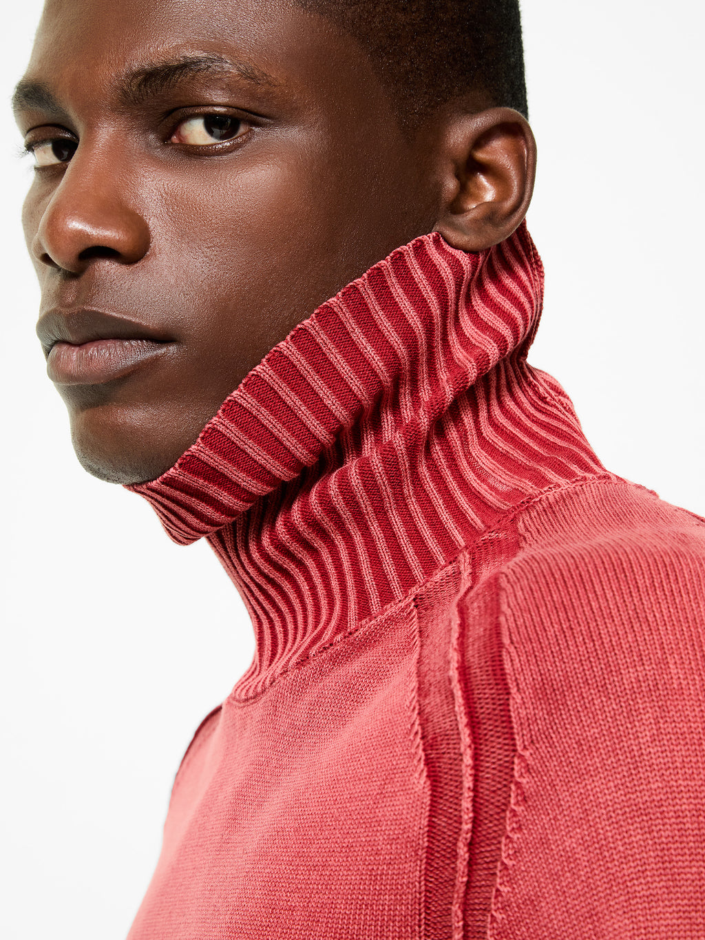 Cotton Techno Wash Turtleneck Knit - RRD Roberto Ricci Designs - Official Online Store
