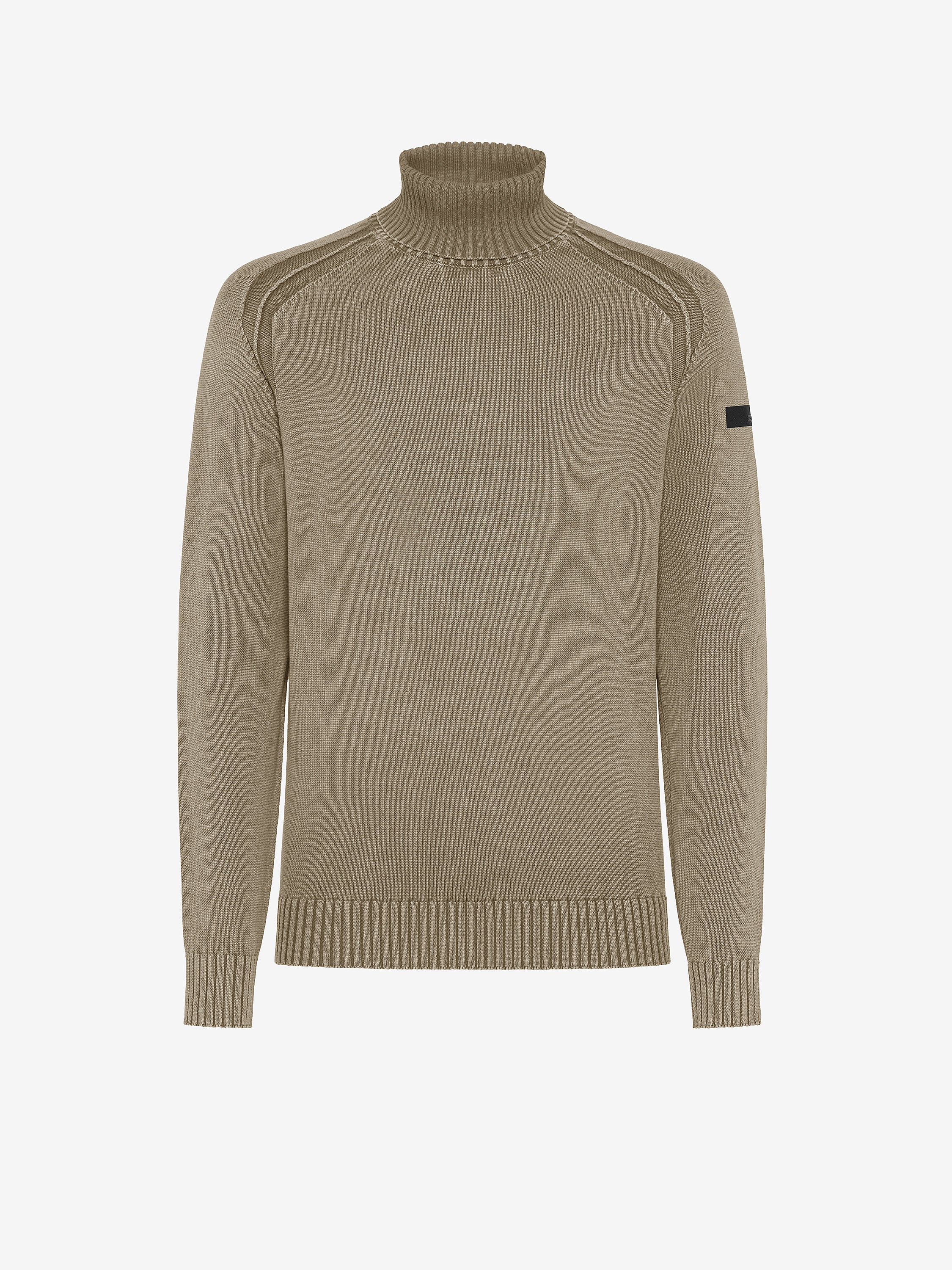 Cotton Techno Wash Turtleneck Knit - RRD Roberto Ricci Designs - Official Online Store