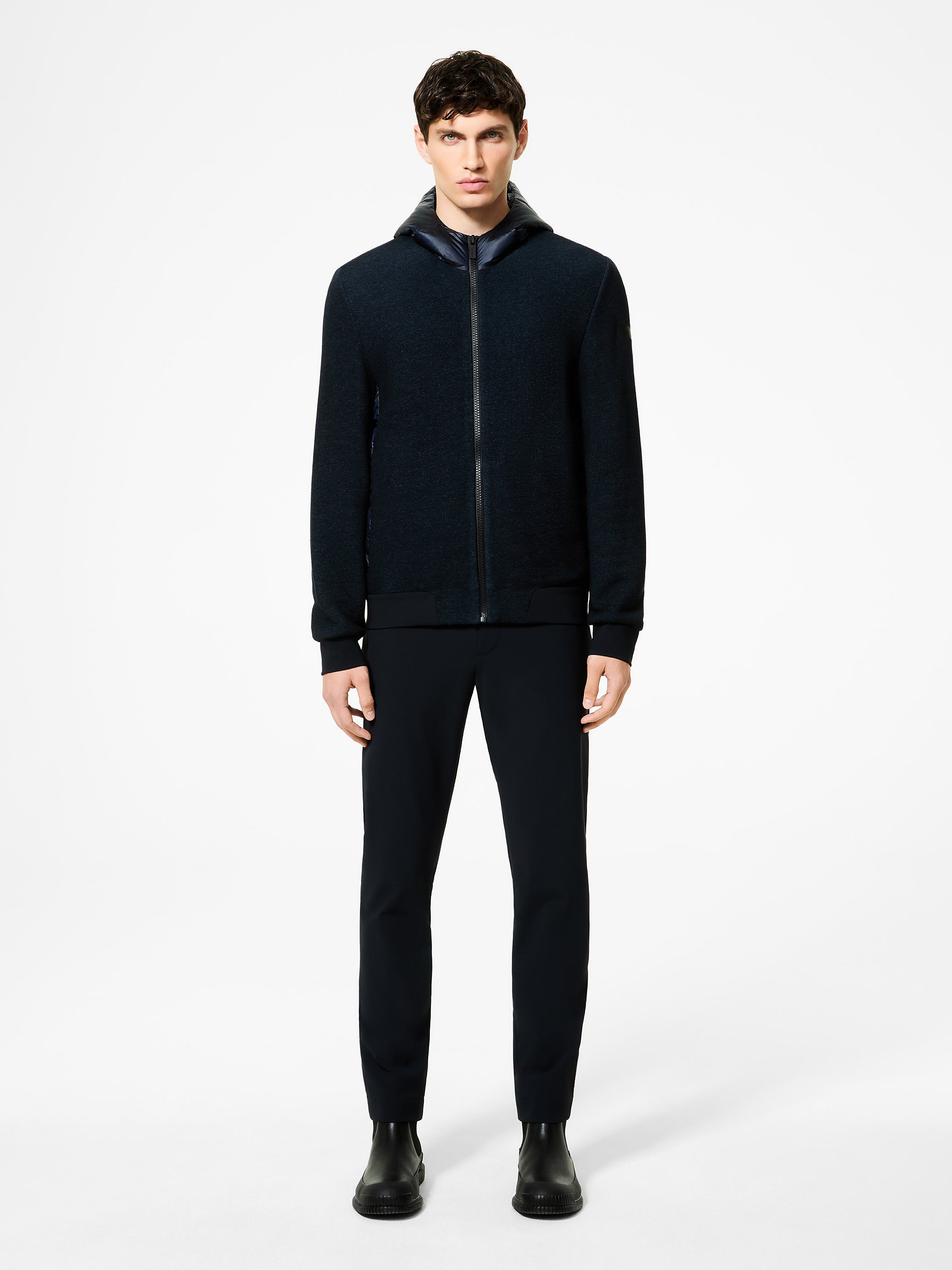 Harrd Duck Hood Zip Soft Jkt - RRD Roberto Ricci Designs - Official Online Store