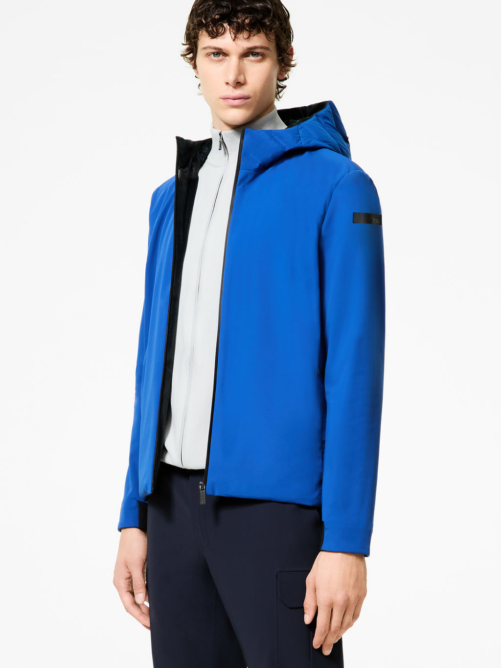 Montecristo Duck Hood Zip Soft Jkt - RRD Roberto Ricci Designs - Official Online Store