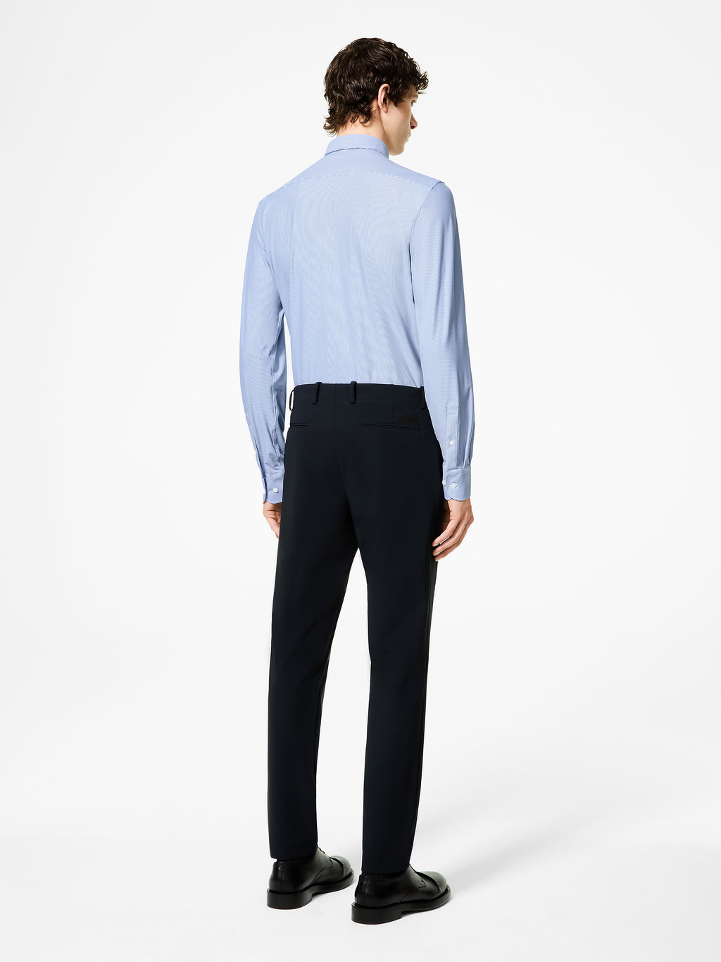 Oxford Jacquard Open Shirt - RRD Roberto Ricci Designs - Official Online Store