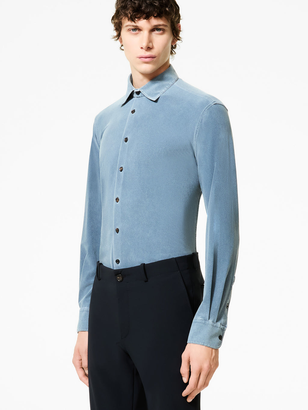 Piquè Techno Wash Shirt - RRD Roberto Ricci Designs - Official Online Store