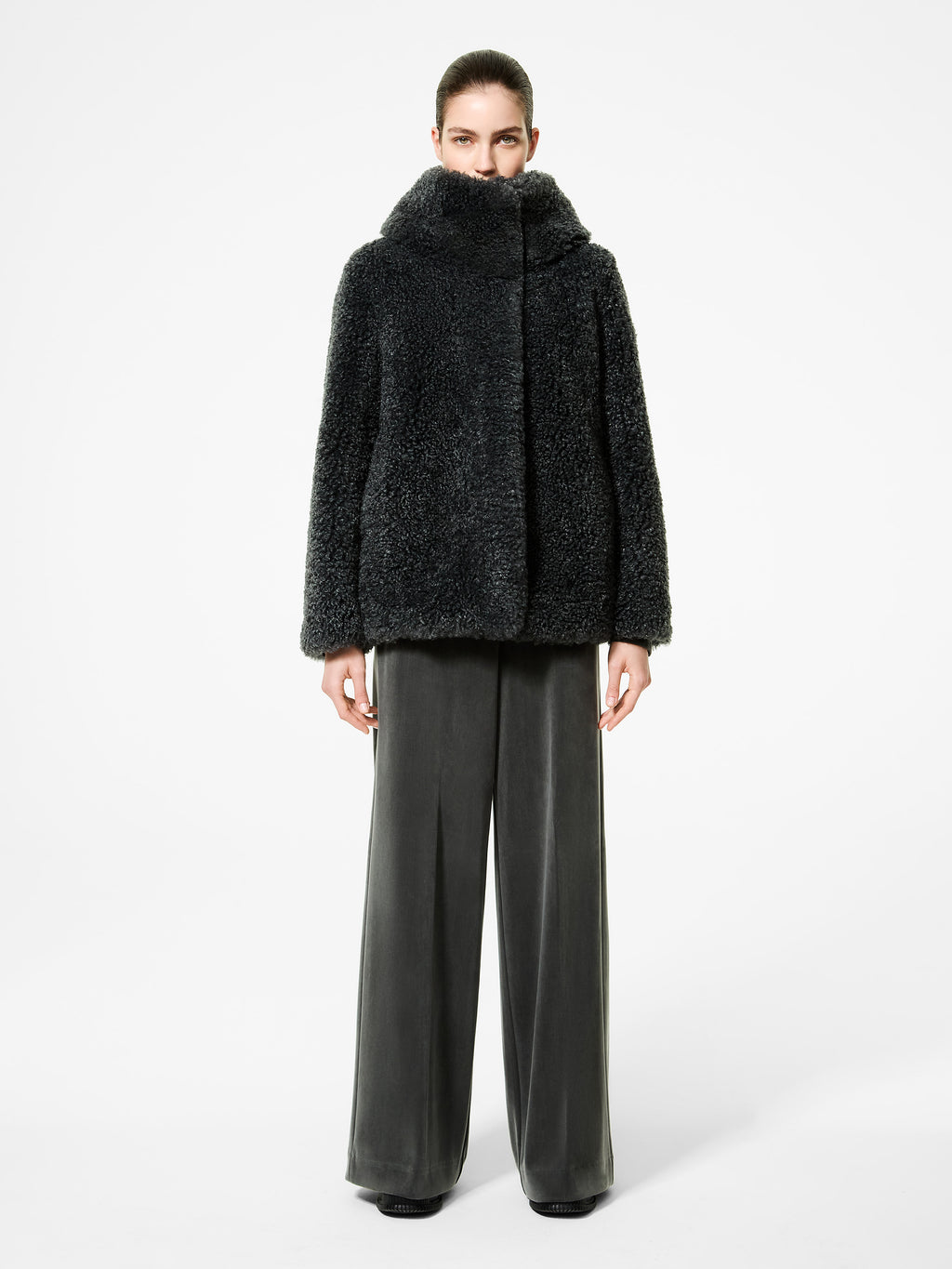 Lamb Hybrid Hood Wom Jkt - RRD Roberto Ricci Designs - Official Online Store