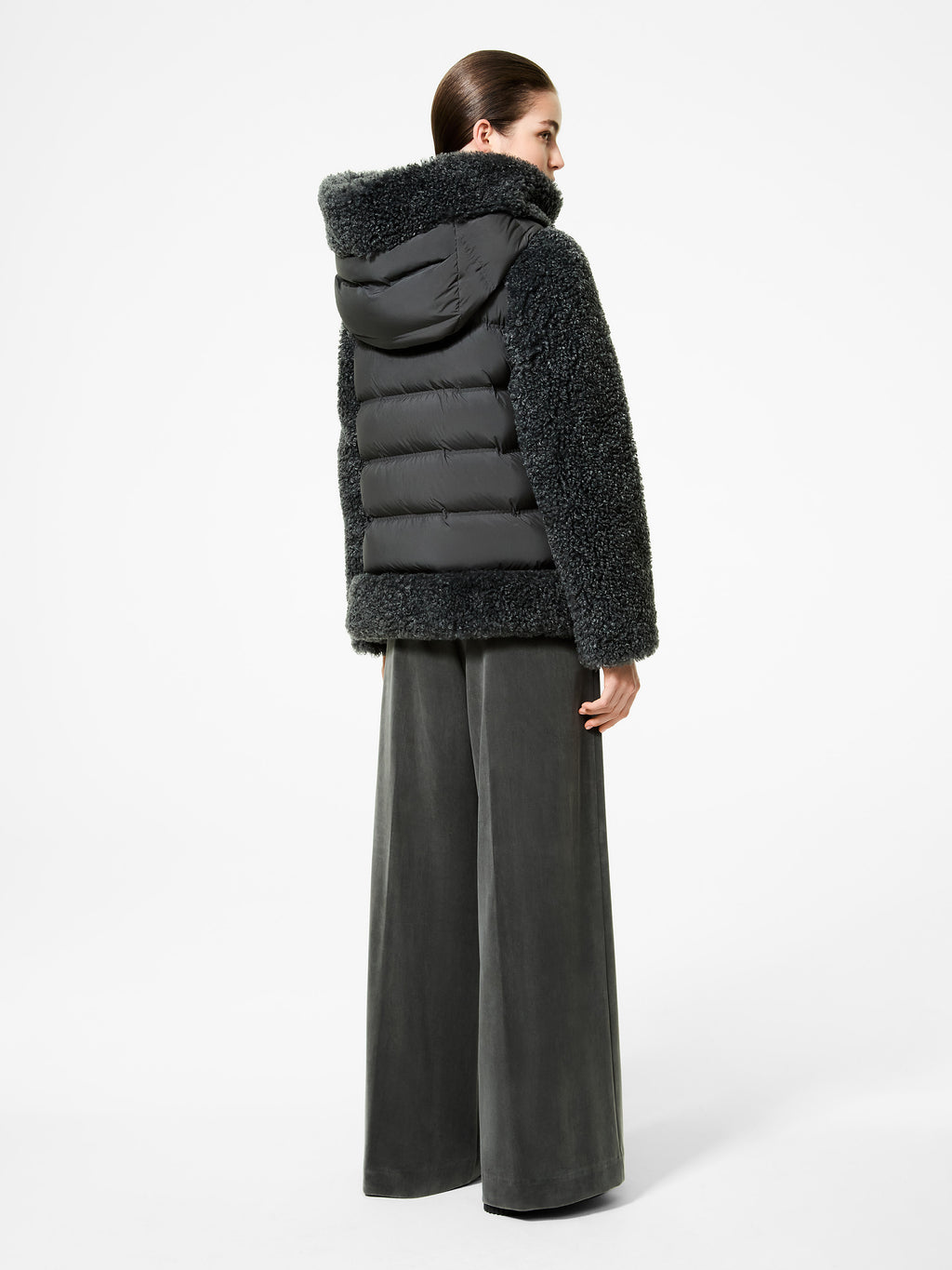 Lamb Hybrid Hood Wom Jkt - RRD Roberto Ricci Designs - Official Online Store