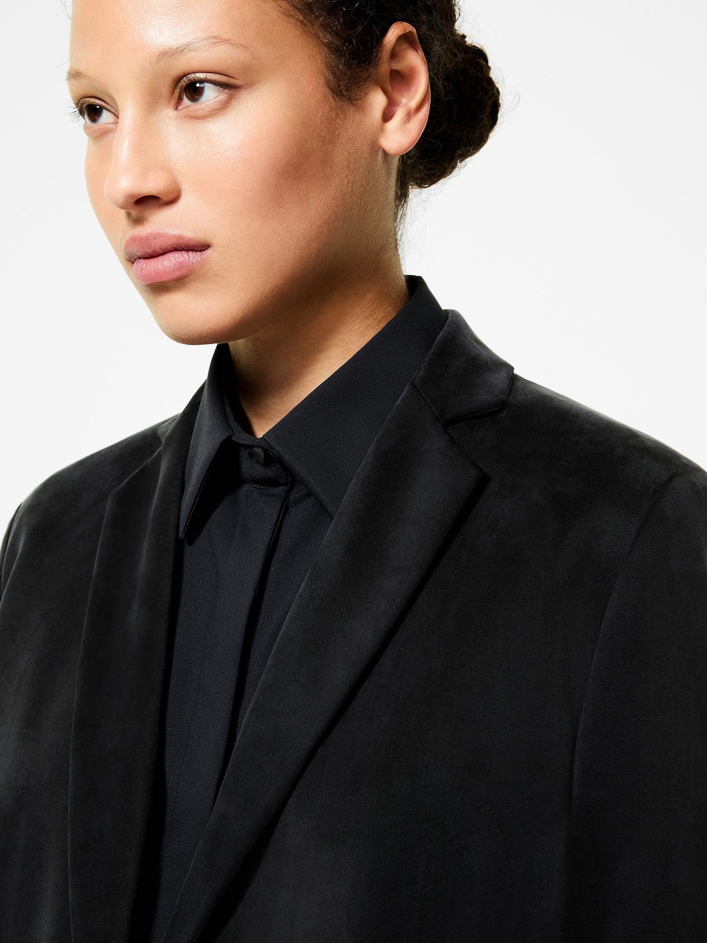 Cupro Boyfriend Wom Blazer