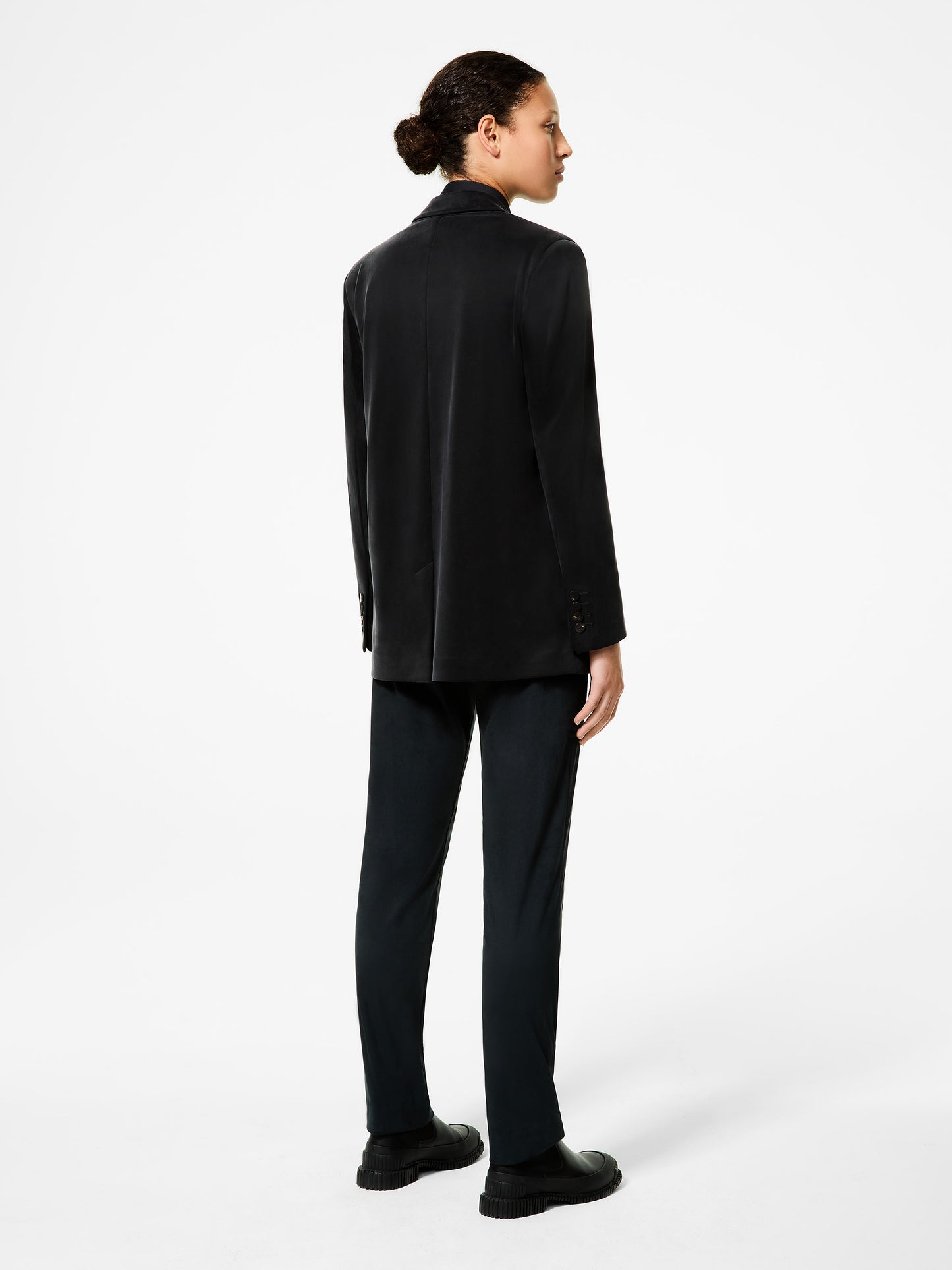 Cupro Boyfriend Wom Blazer