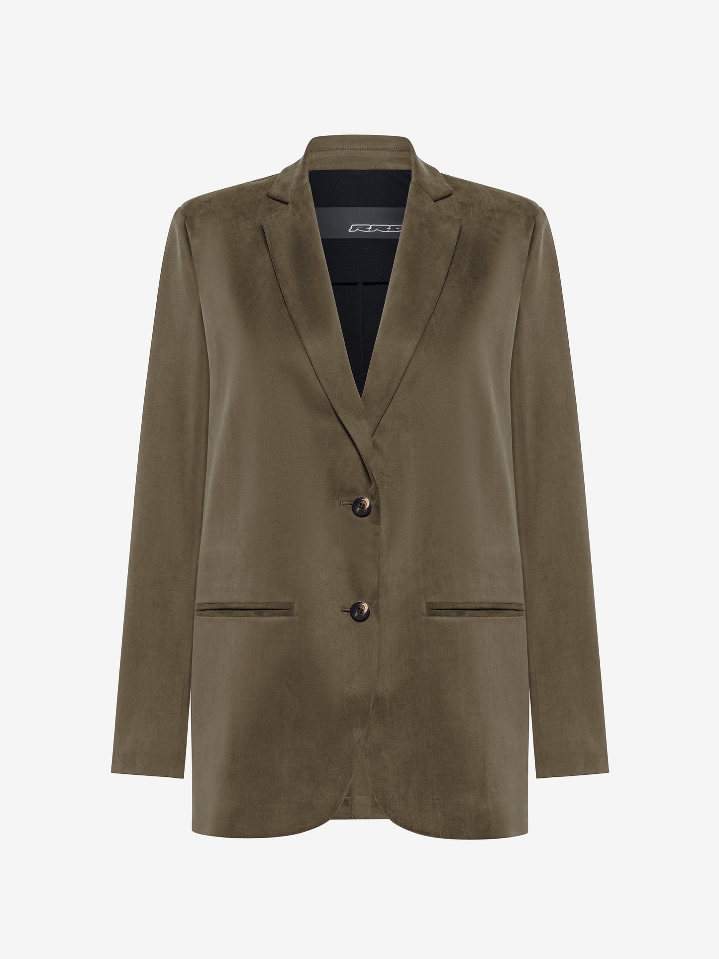 Cupro Boyfriend Wom Blazer