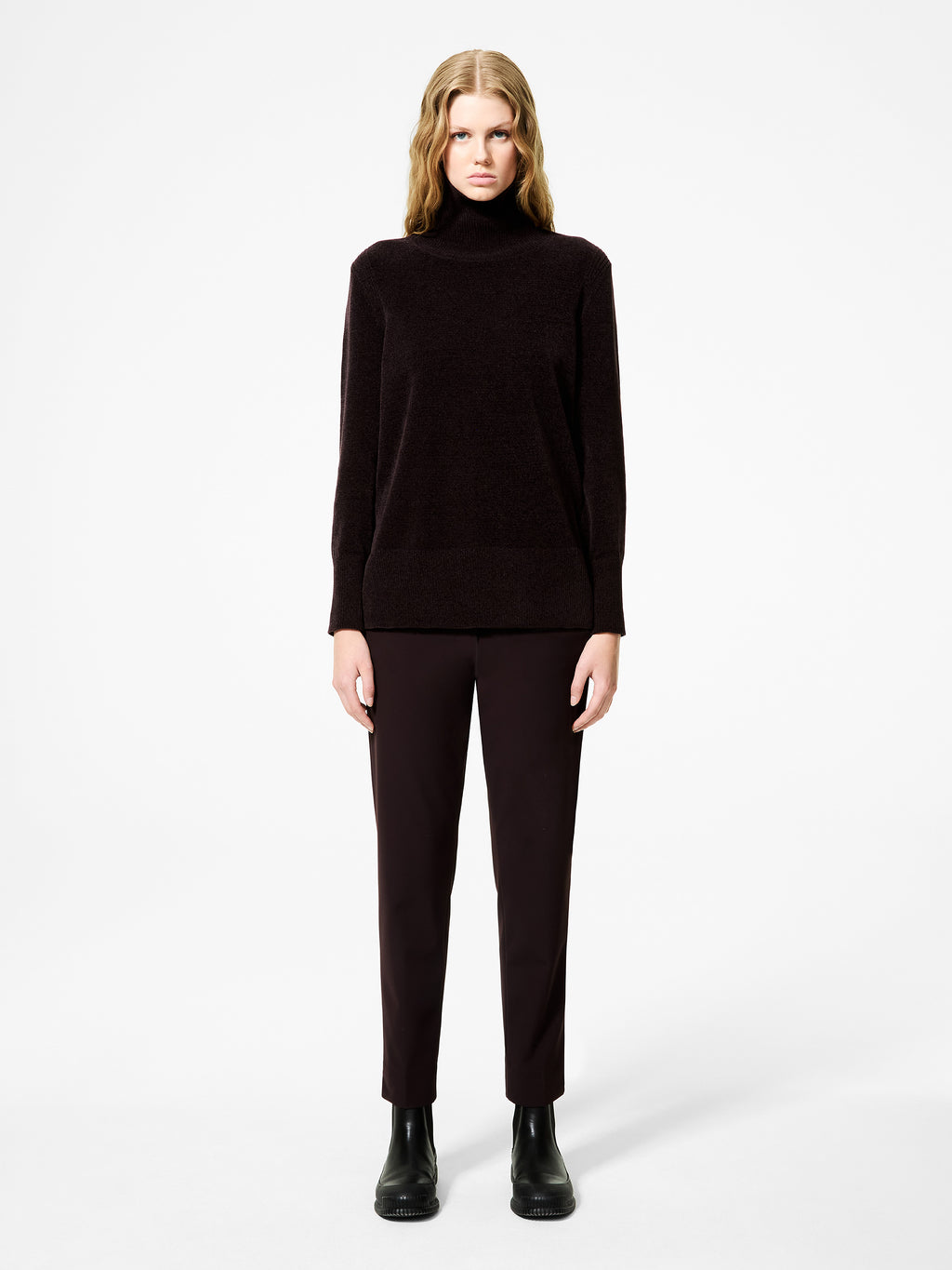 Velvet Vent Turtleneck Wom Knit - RRD Roberto Ricci Designs - Official Online Store
