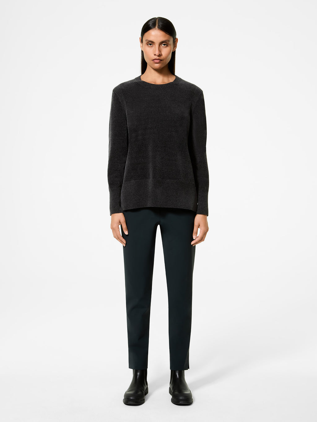 Velvet Vent Round Wom Knit - RRD Roberto Ricci Designs - Official Online Store