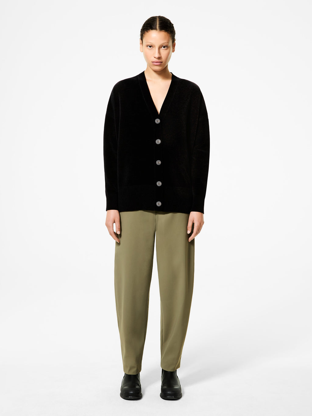 Velvet Vent Cardigan Wom Knit - RRD Roberto Ricci Designs - Official Online Store