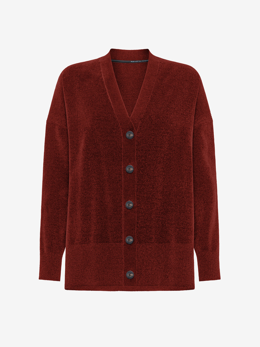 Velvet Vent Cardigan Wom Knit - RRD Roberto Ricci Designs - Official Online Store