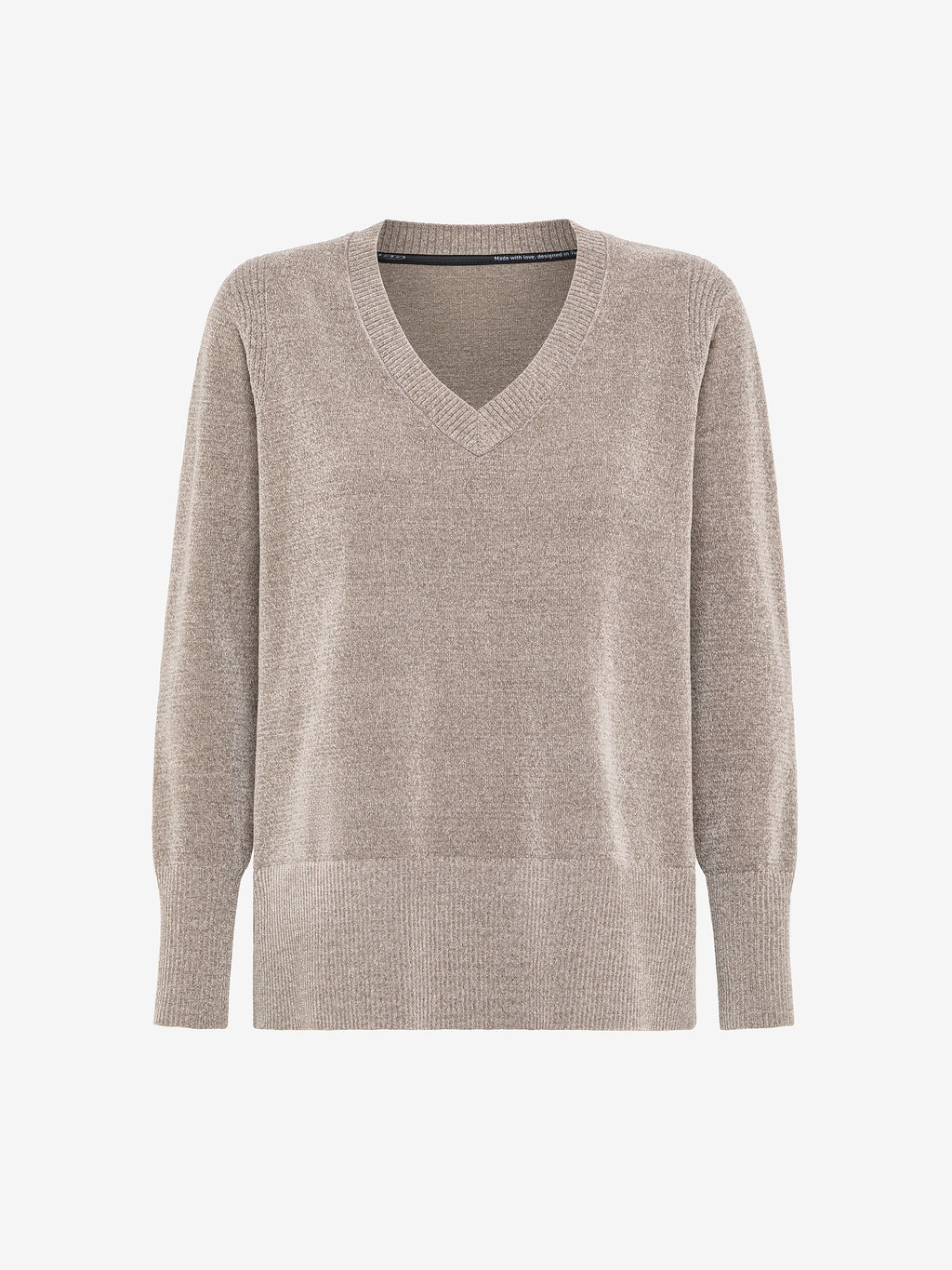 Velvet Vent V-Neck Wom Knit - RRD Roberto Ricci Designs - Official Online Store