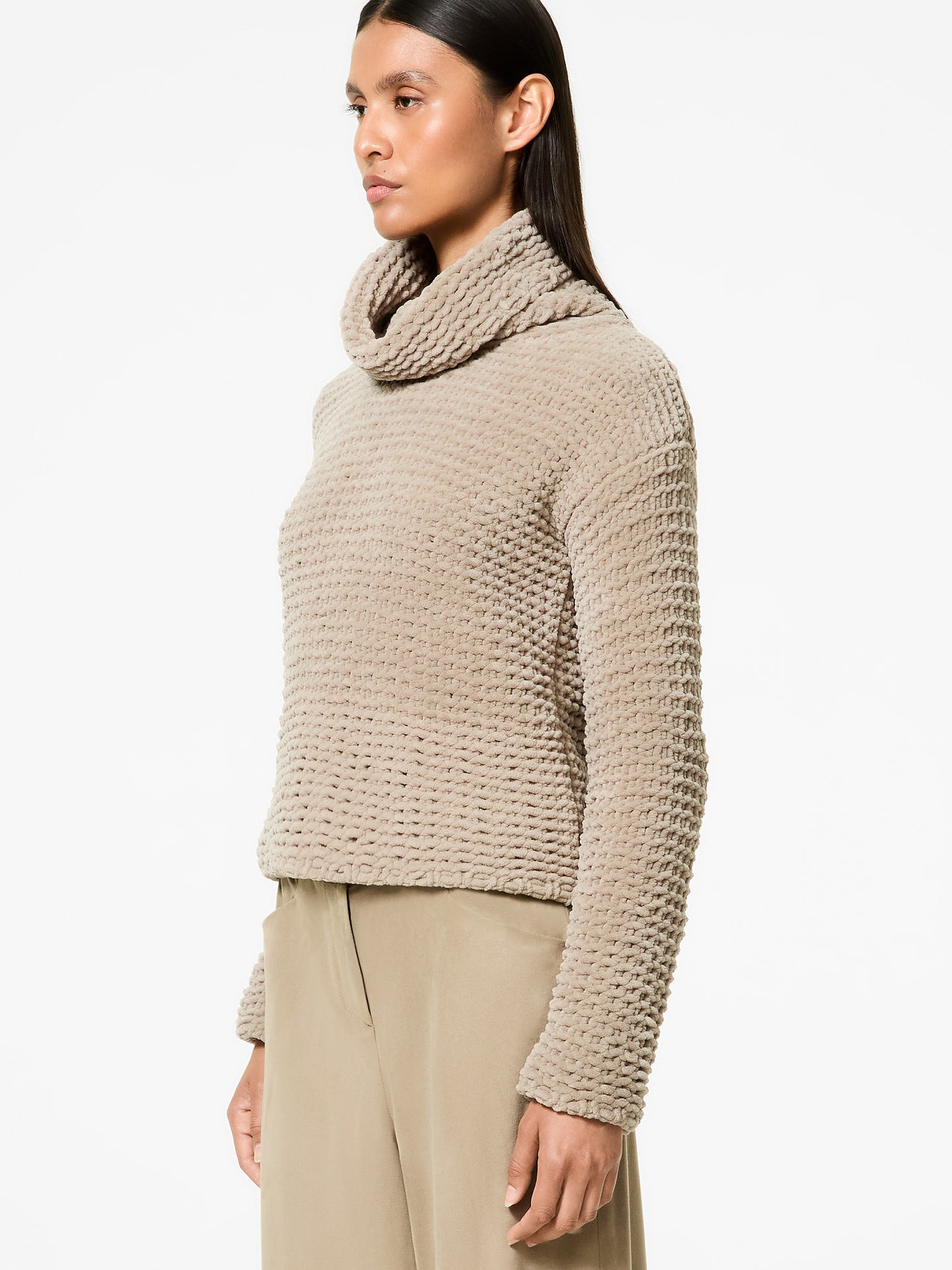 Cinematt Turtleneck Wom Knit