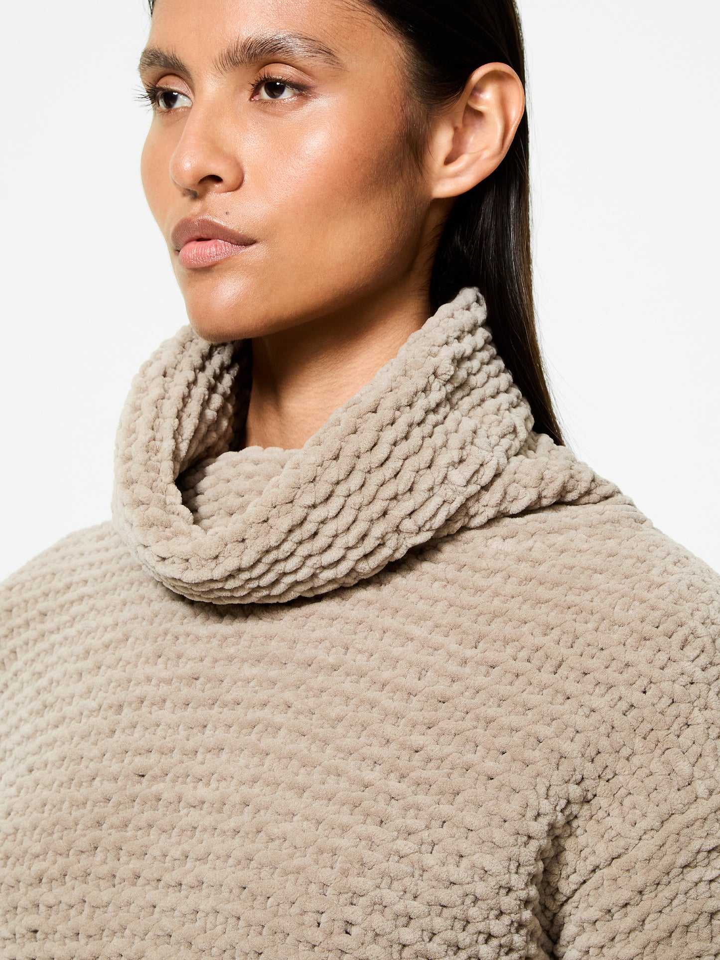 Cinematt Turtleneck Wom Knit