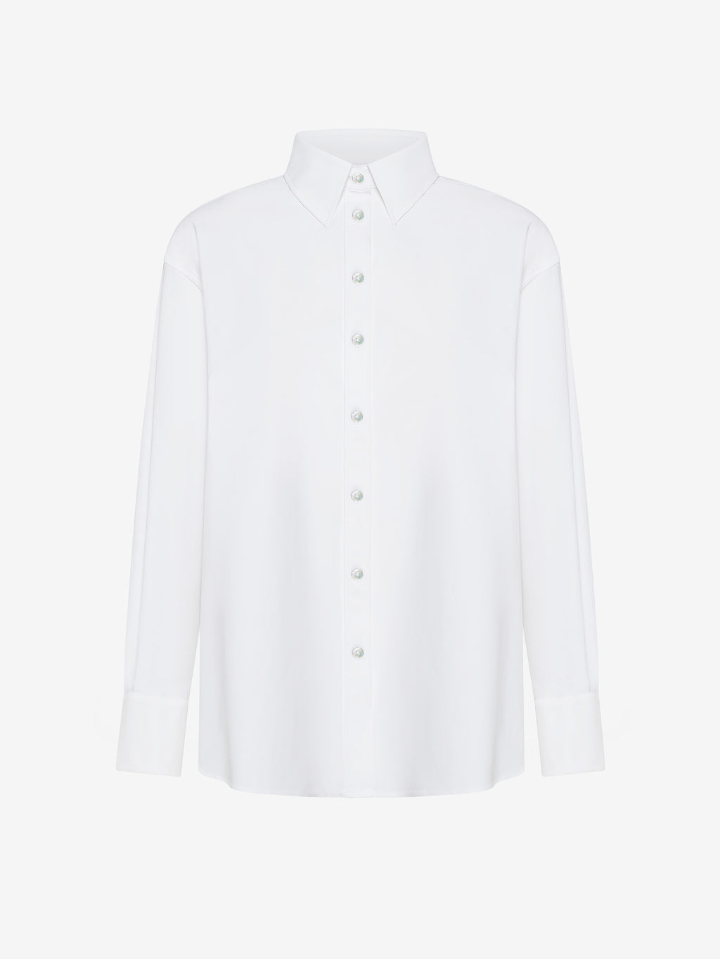 Oxford Jacquard Boyfriend Wom Shirt - RRD Roberto Ricci Designs - Official Online Store
