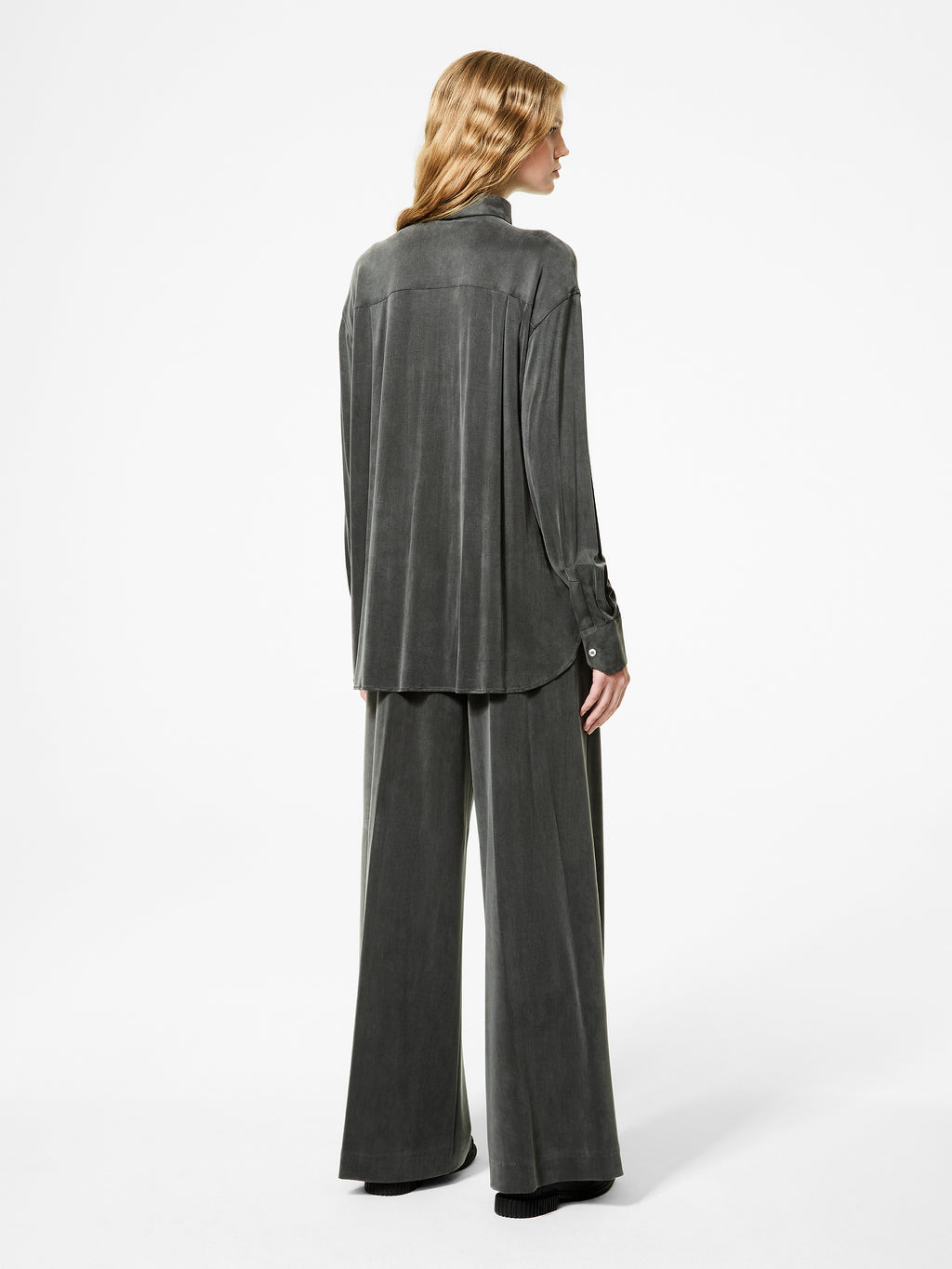 Cupro Boyfriend Wom Shirt - RRD Roberto Ricci Designs - Official Online Store