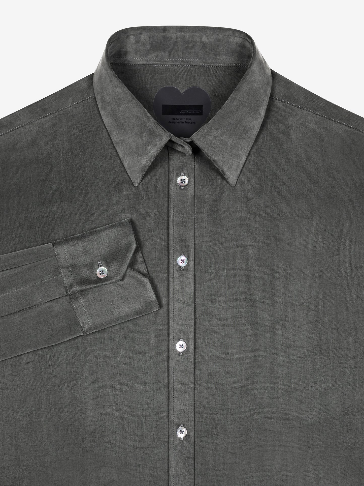 Cupro Boyfriend Wom Shirt