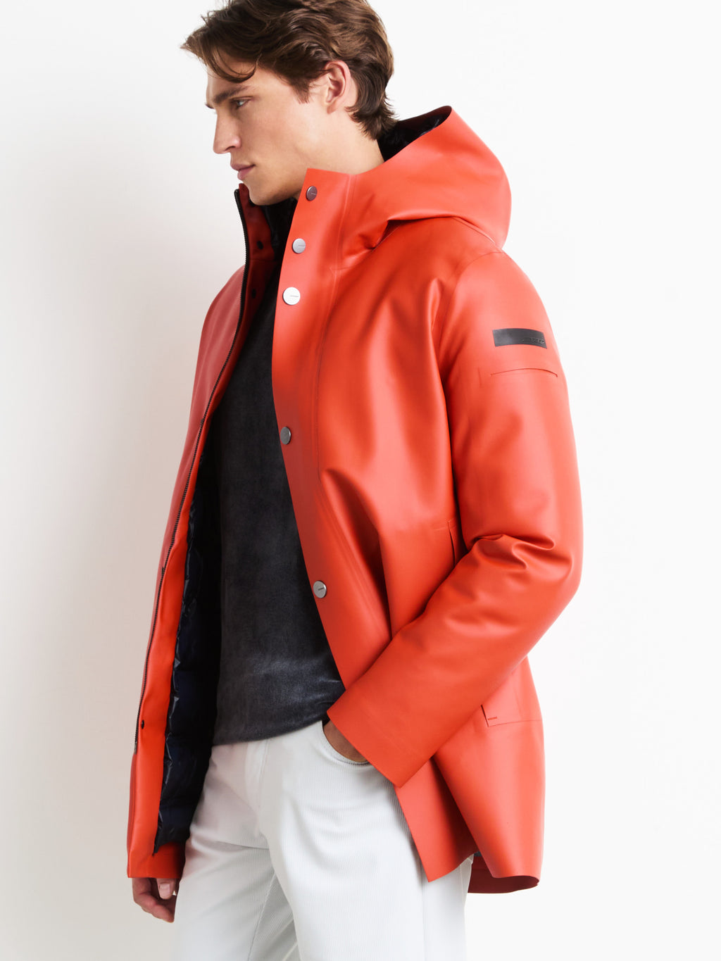 Double Rubber Floating Parka Jkt