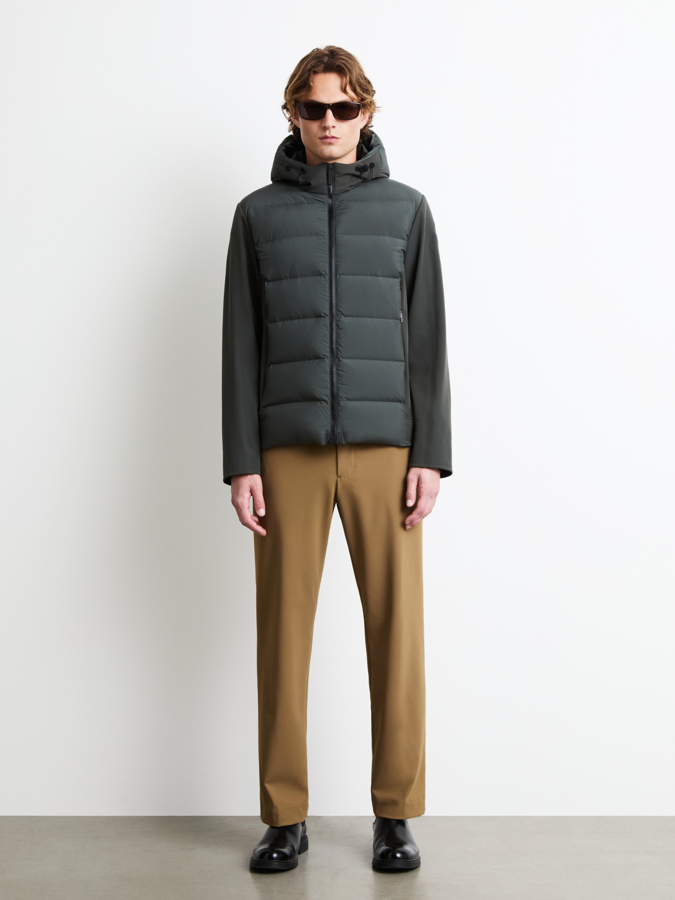 Montecristo Thermo Hybrid Duck Hood Zip Soft Jkt