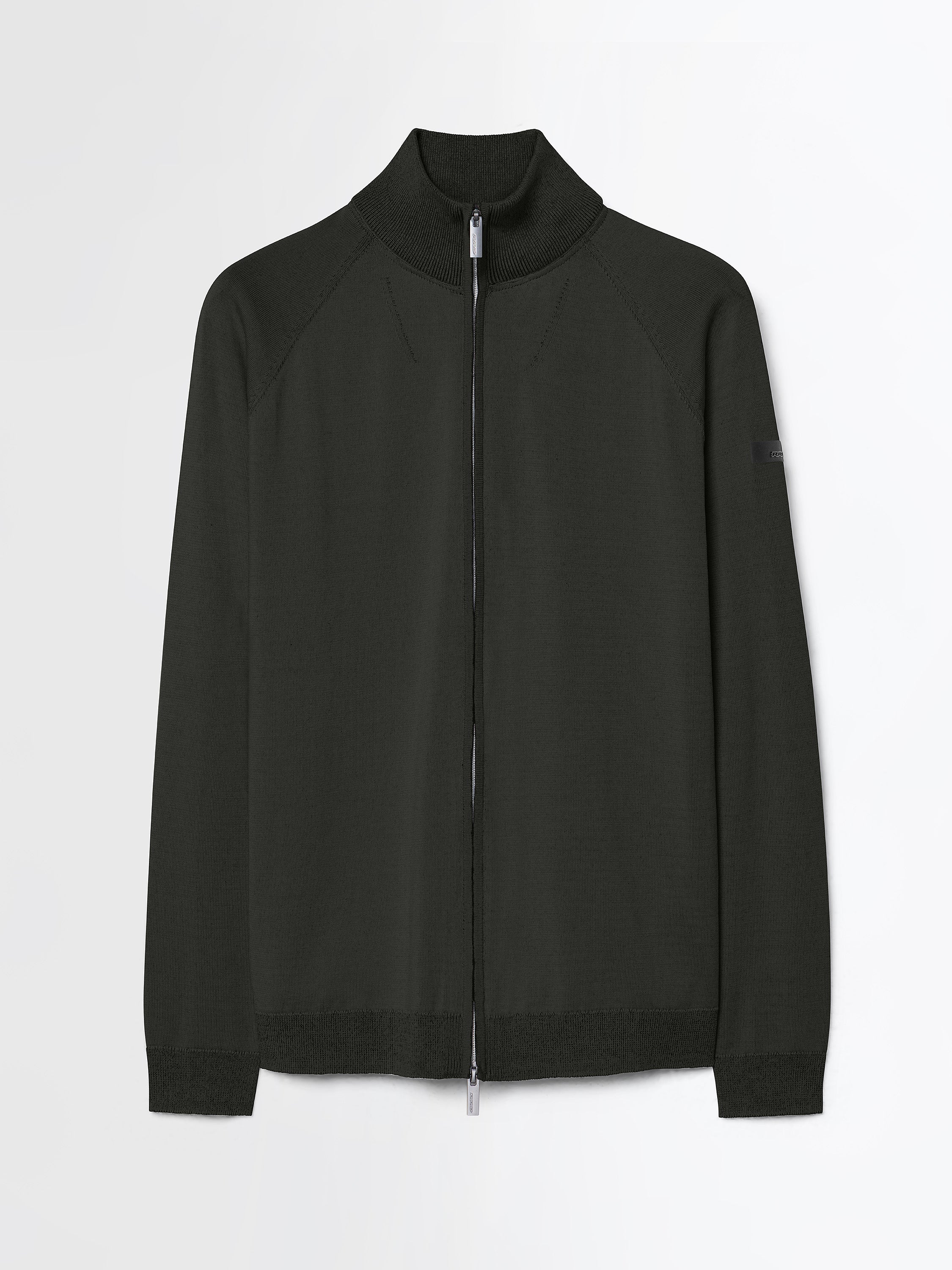 New Amos Cotton Full Zip Knit