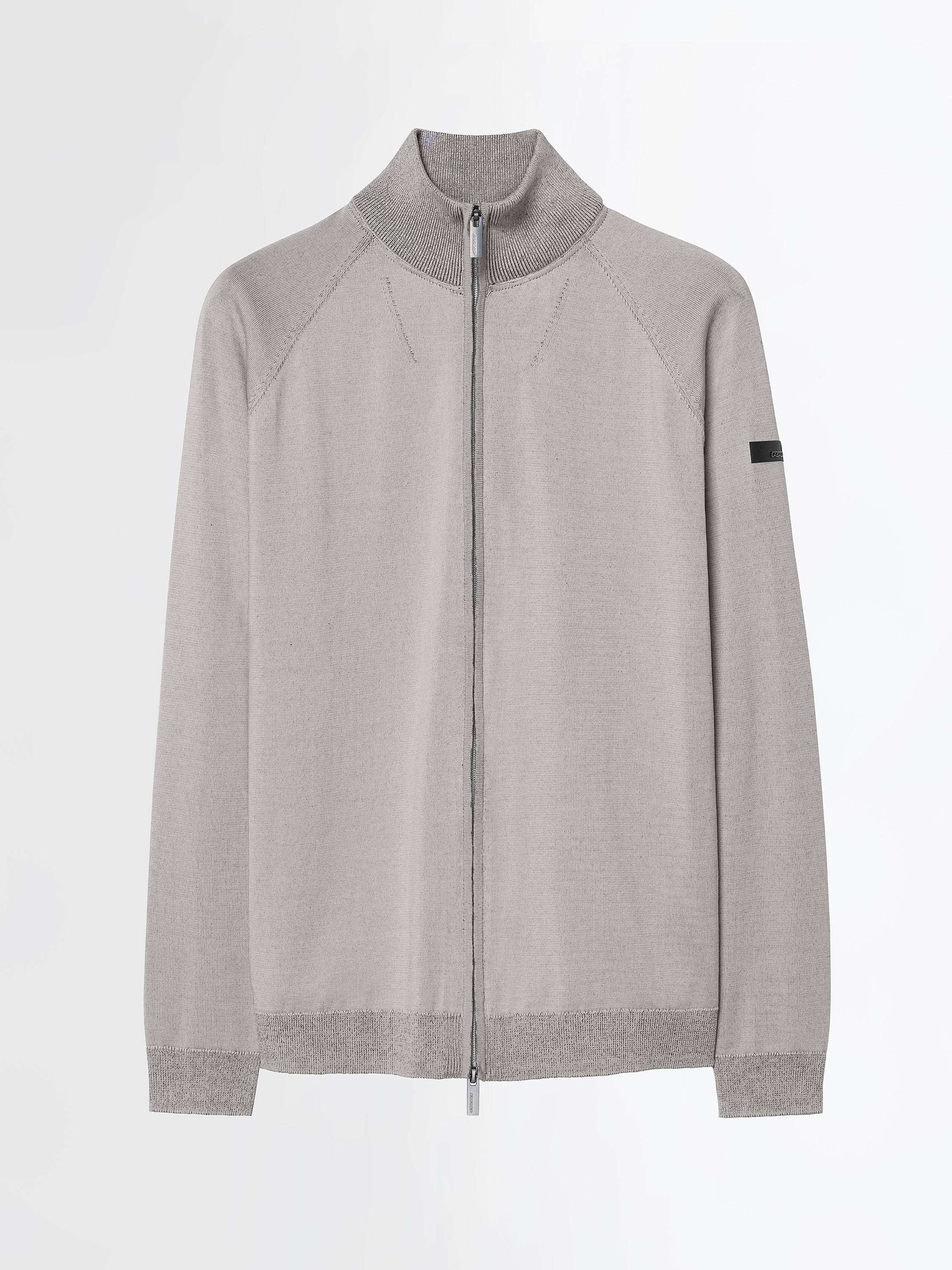 New Amos Cotton Full Zip Knit