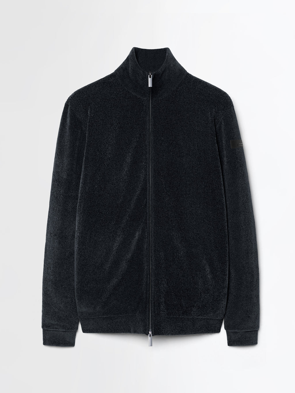 Velvet Dot Full Zip Soft Knit