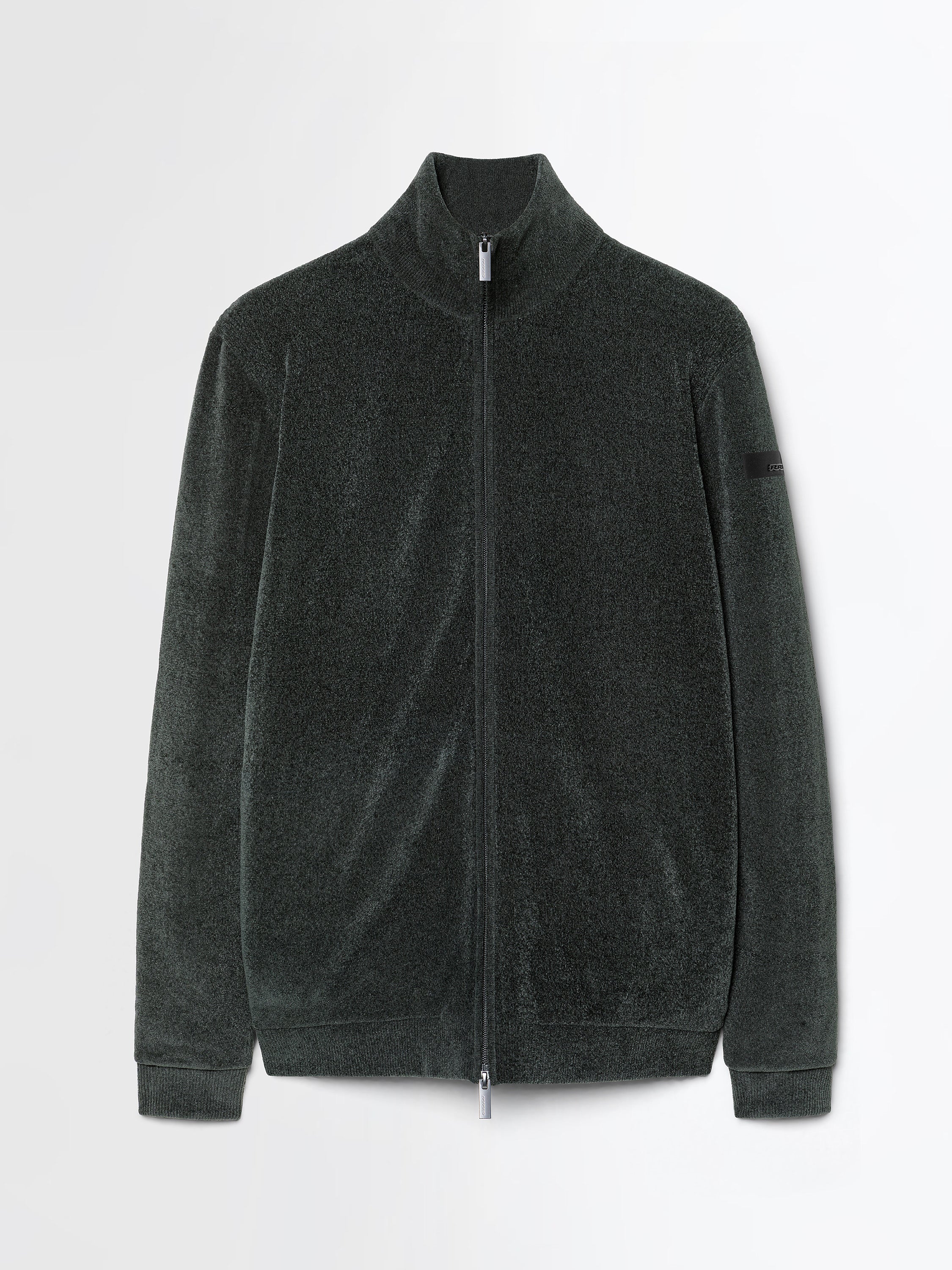 Velvet Dot Full Zip Soft Knit