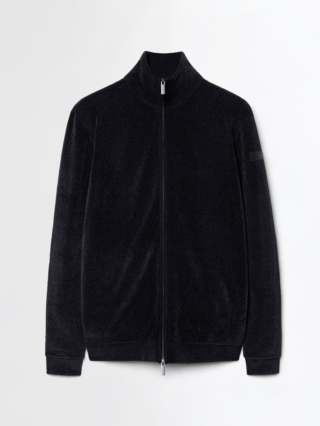Velvet Dot Full Zip Soft Knit