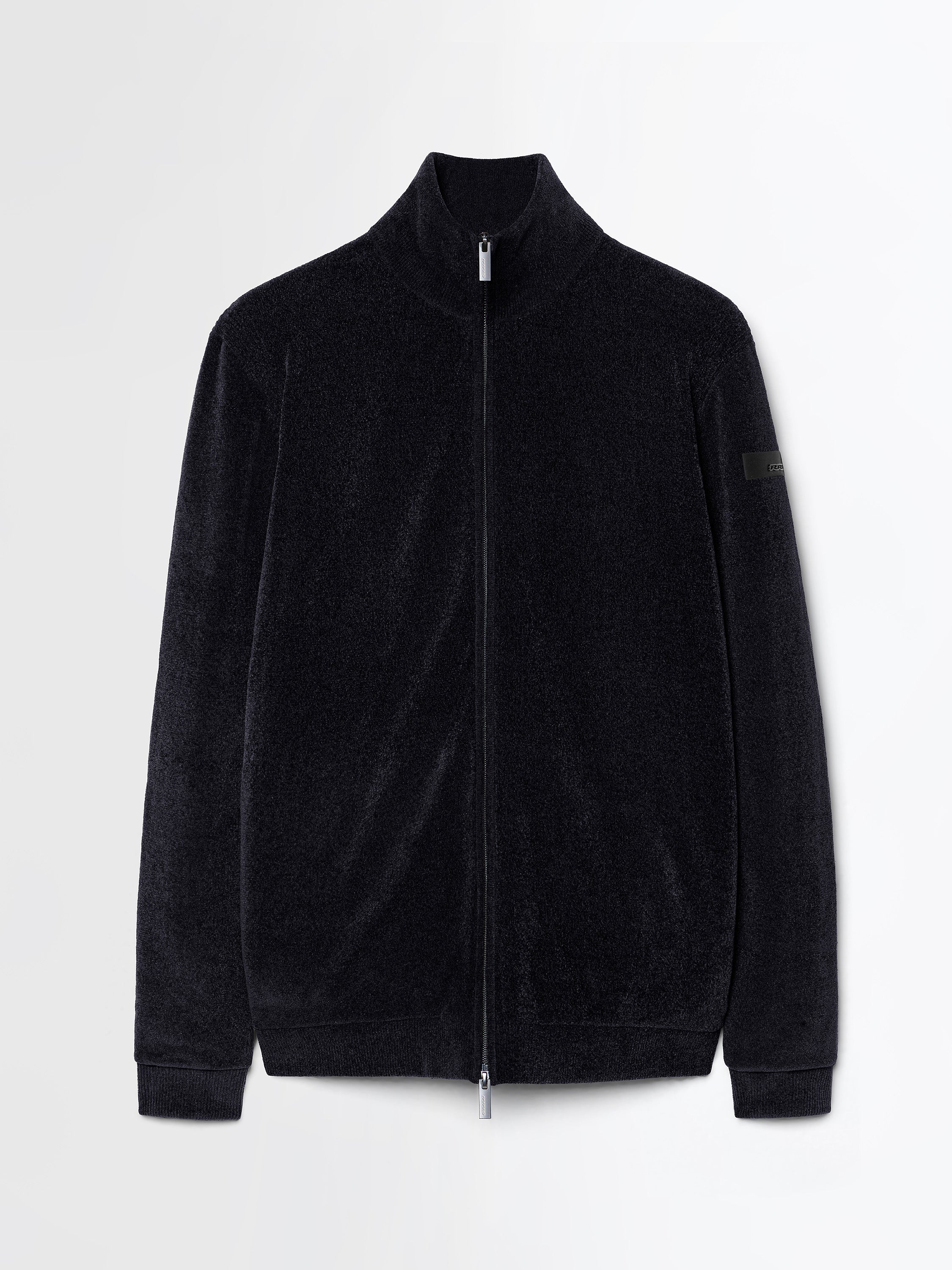 Velvet Dot Full Zip Soft Knit