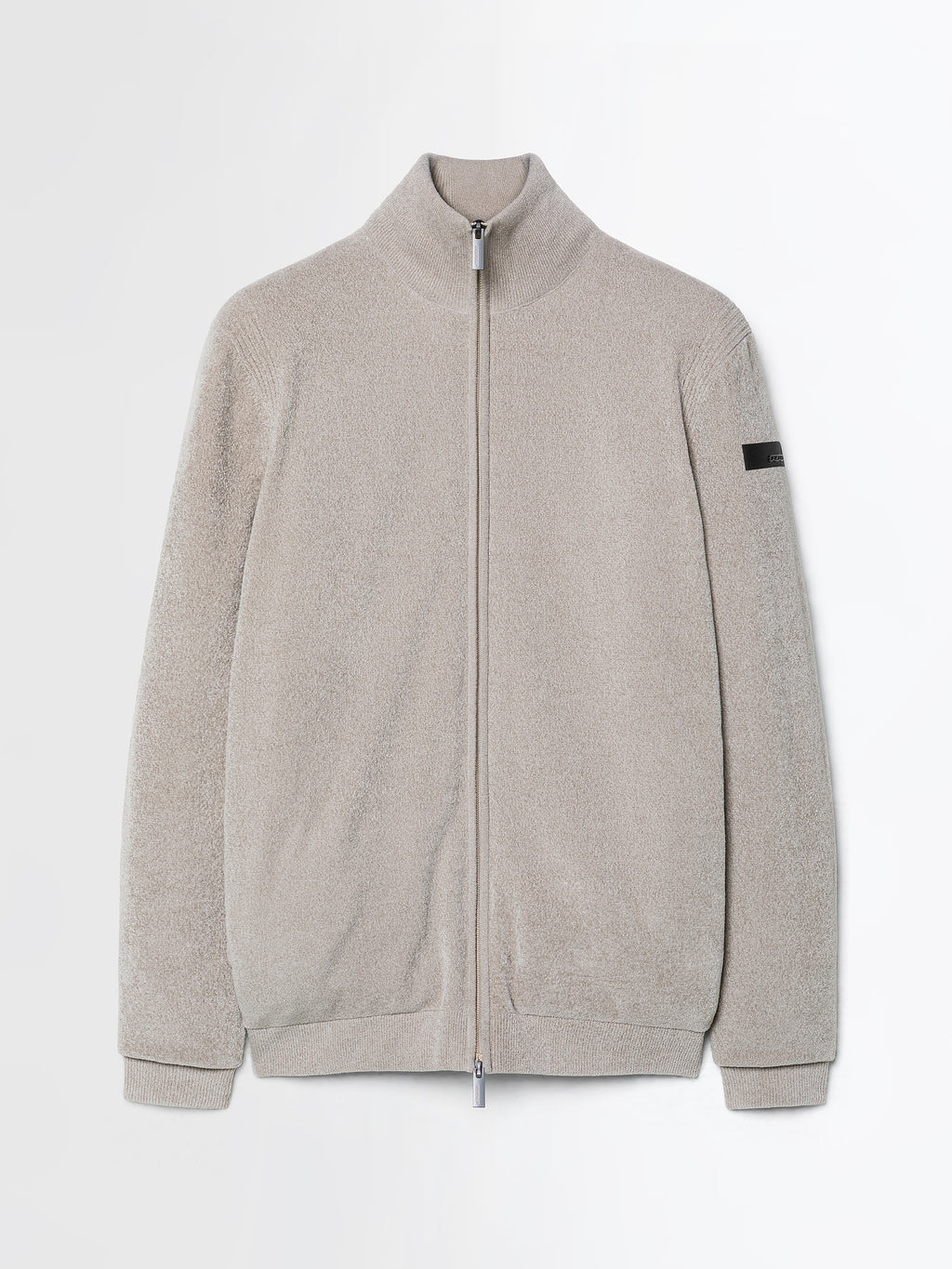 Velvet Dot Full Zip Soft Knit