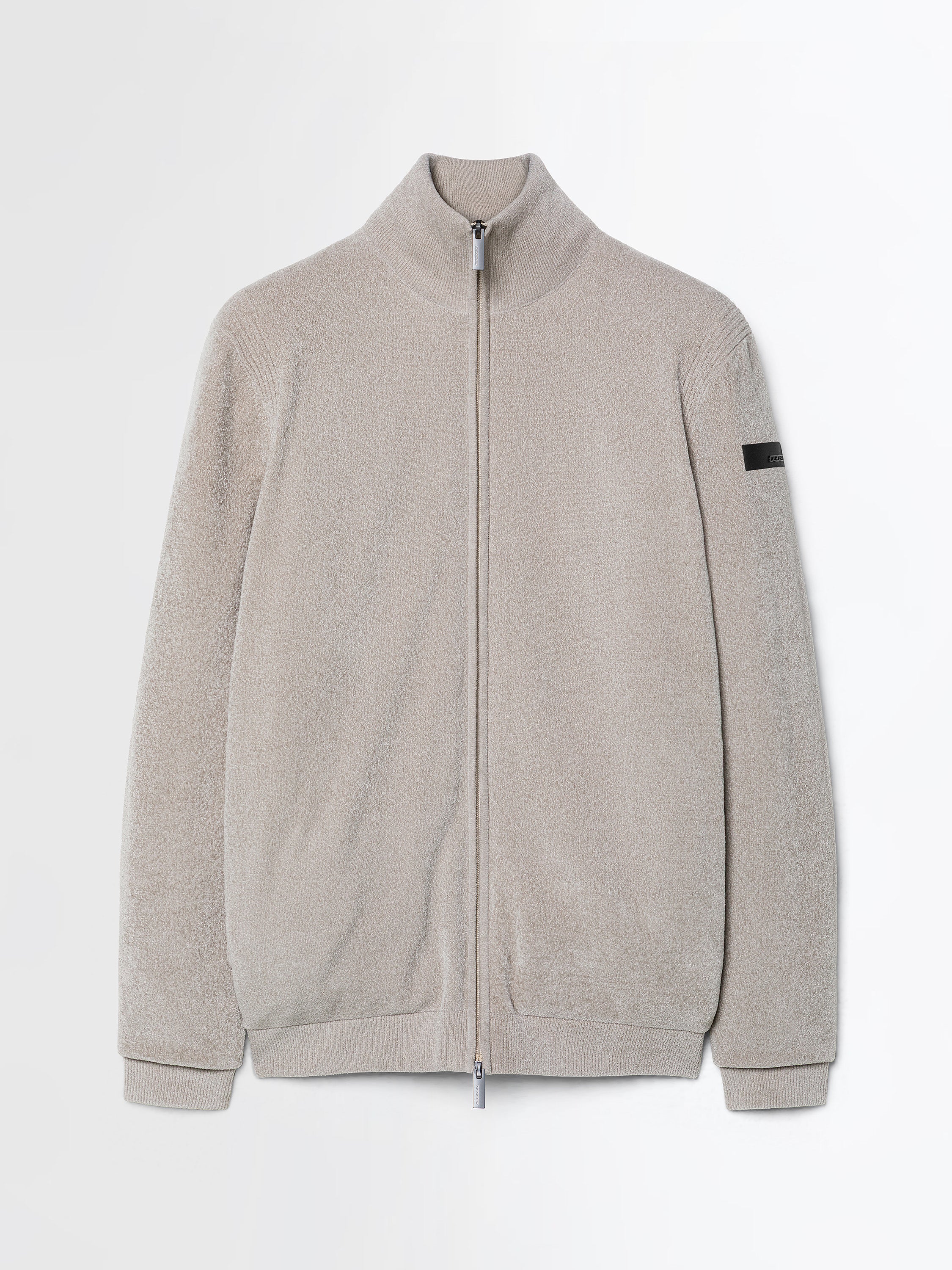 Velvet Dot Full Zip Soft Knit