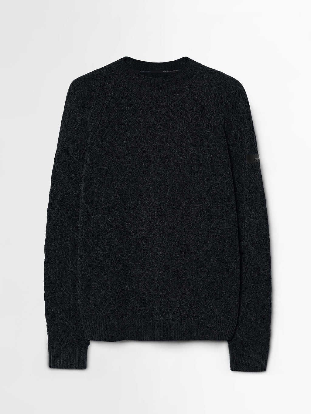 Velvet Rhombus Round Knit