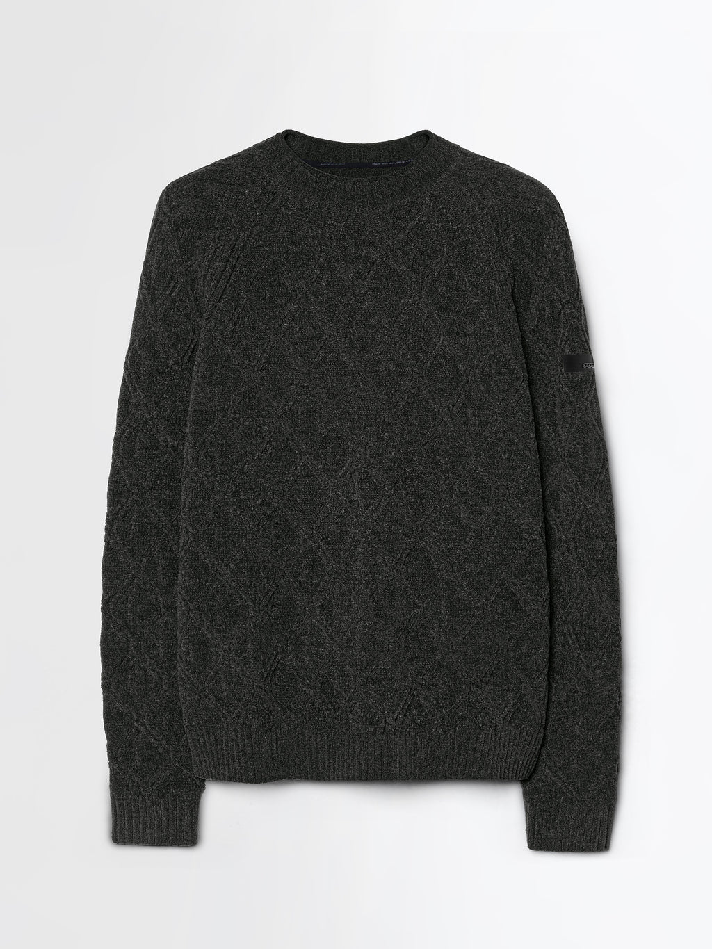 Velvet Rhombus Round Knit