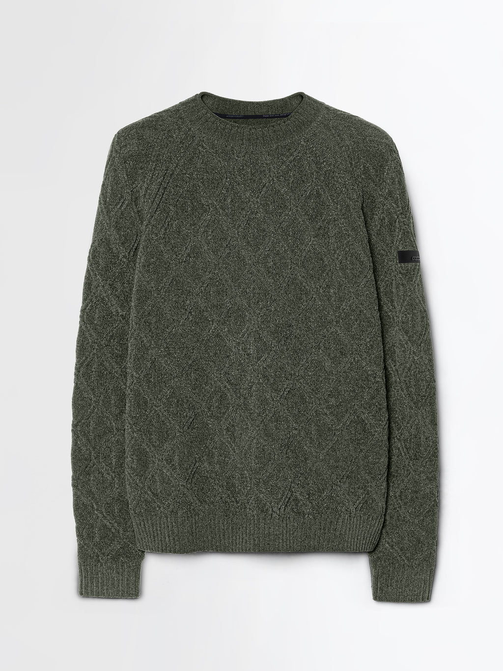 Velvet Rhombus Round Knit
