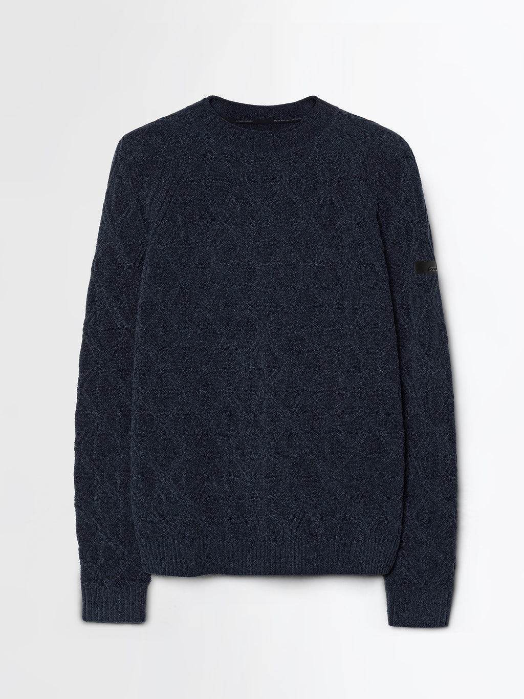Velvet Rhombus Round Knit