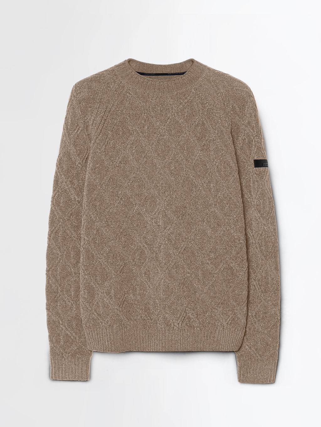 Velvet Rhombus Round Knit