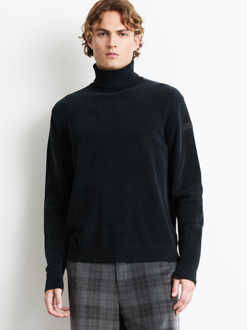 Velvet Turtleneck Knit